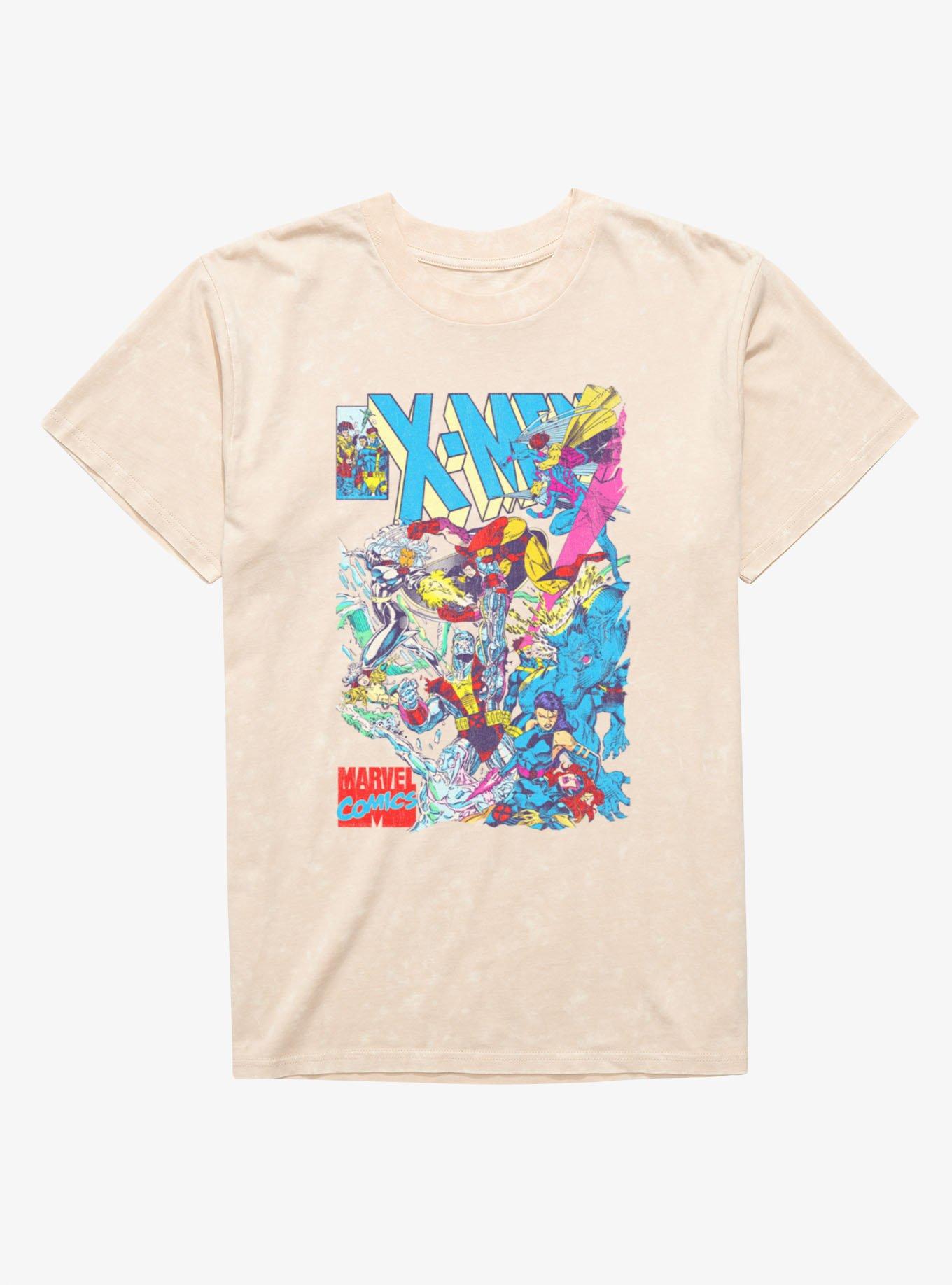 Marvel X-Men Comics Number One Mineral Wash T-Shirt