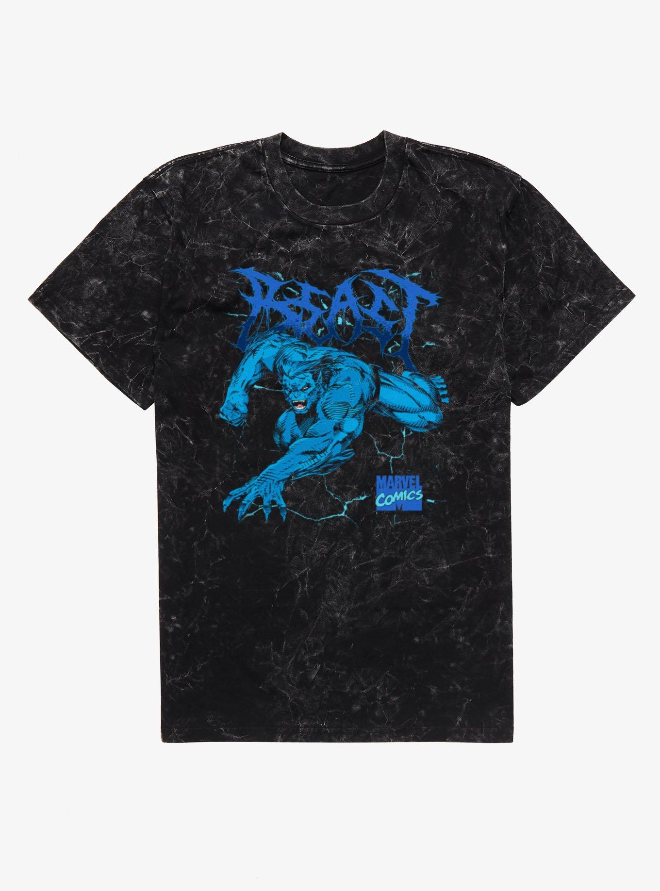 Marvel X-Men Beast Mineral Wash T-Shirt
