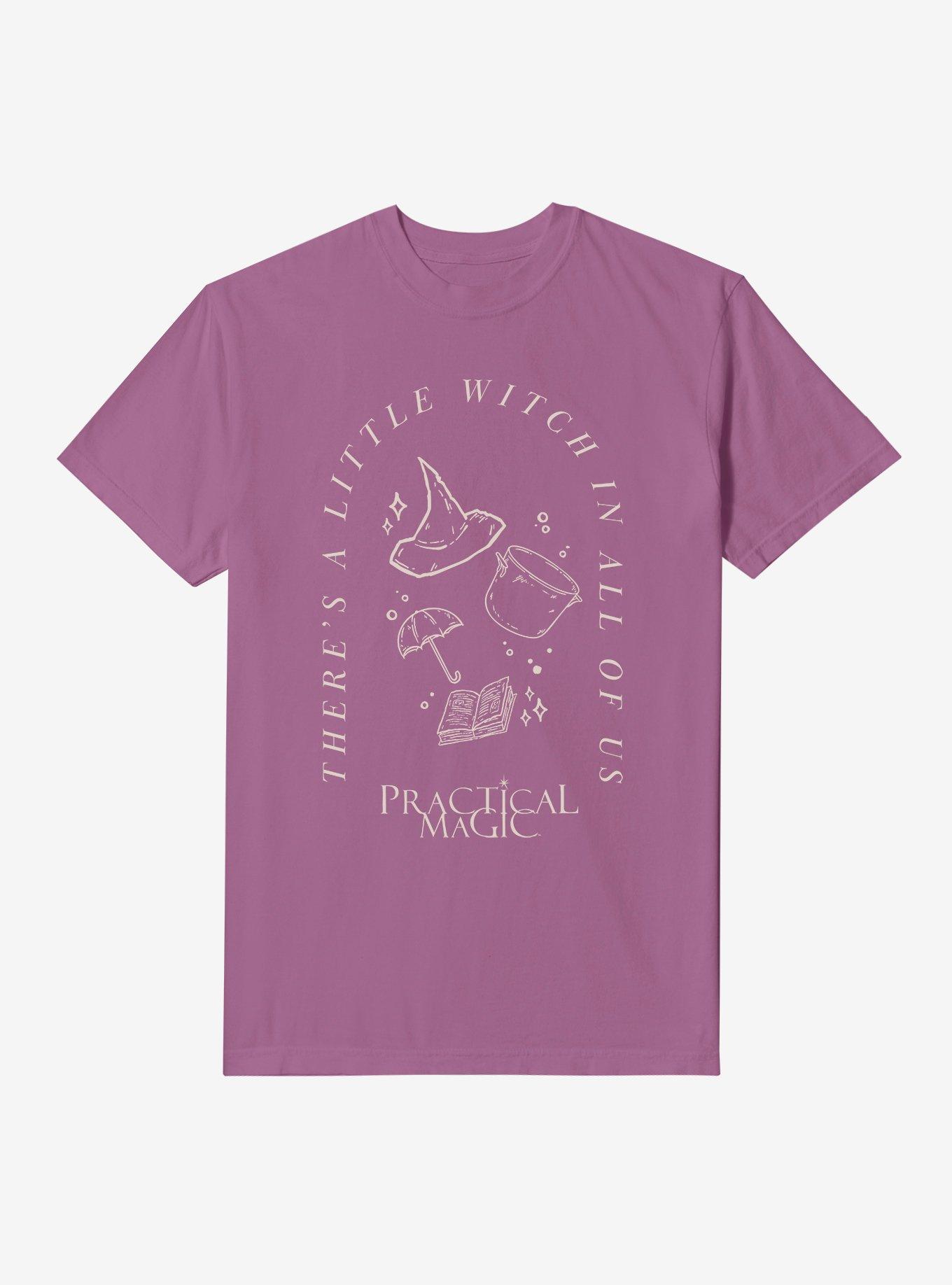 COMFORTCOLORS Practical Magic Witch In All Of Us Garment Dye T-Shirt