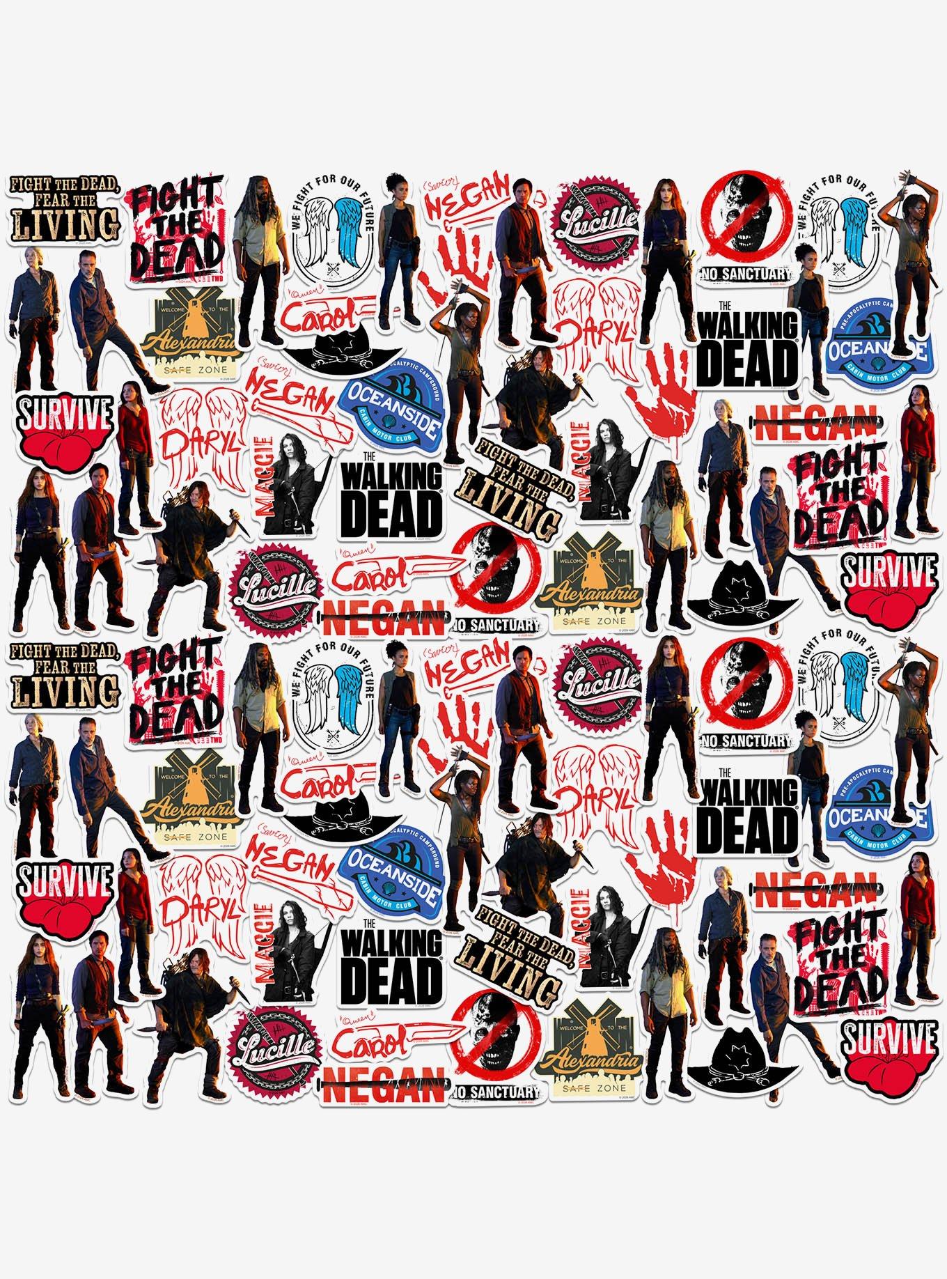 The Walking Dead Miscellaneous 100ct Sticker Pack