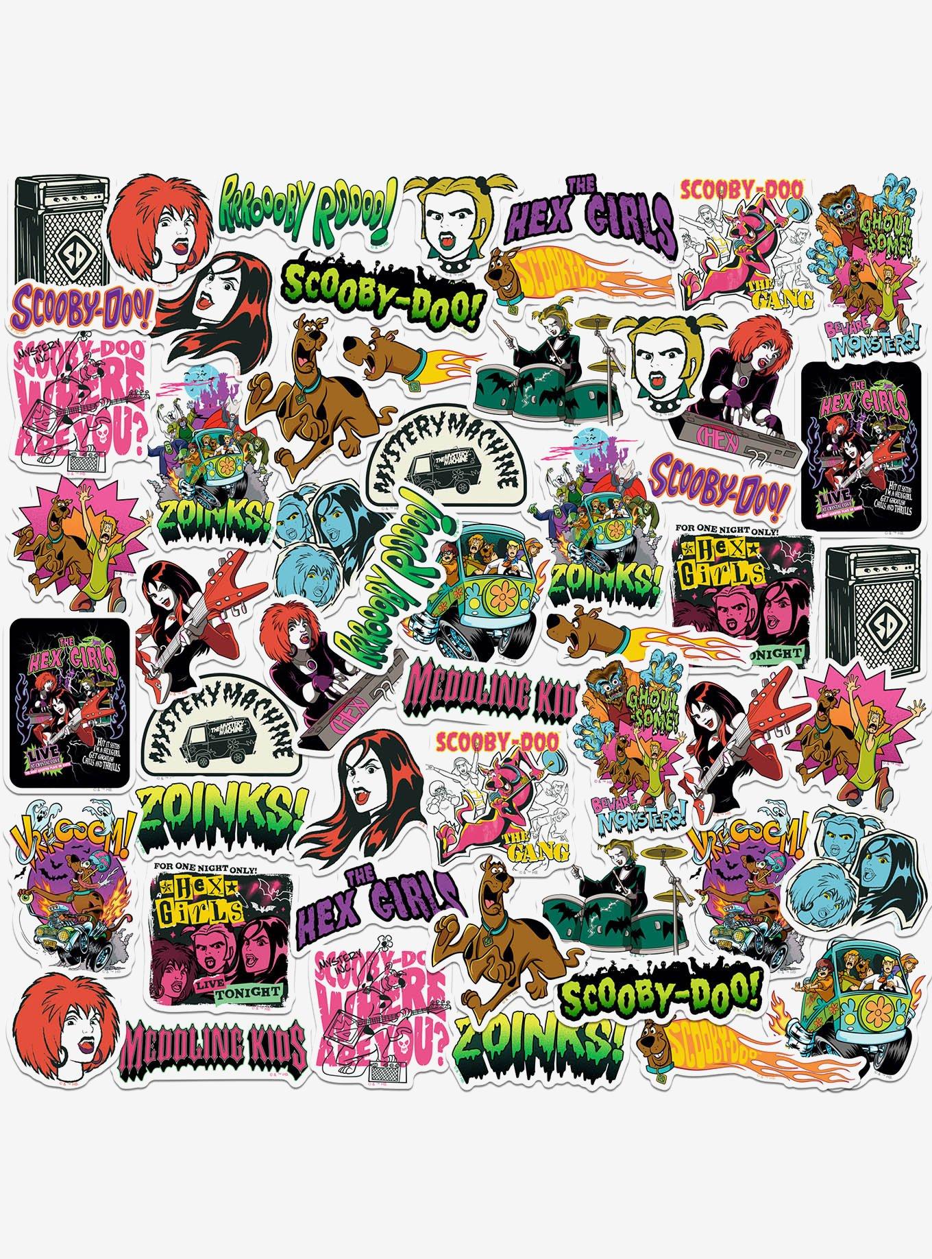 Scooby-Doo! Meddling Punks Collection Miscellaneous 50ct Sticker Pack