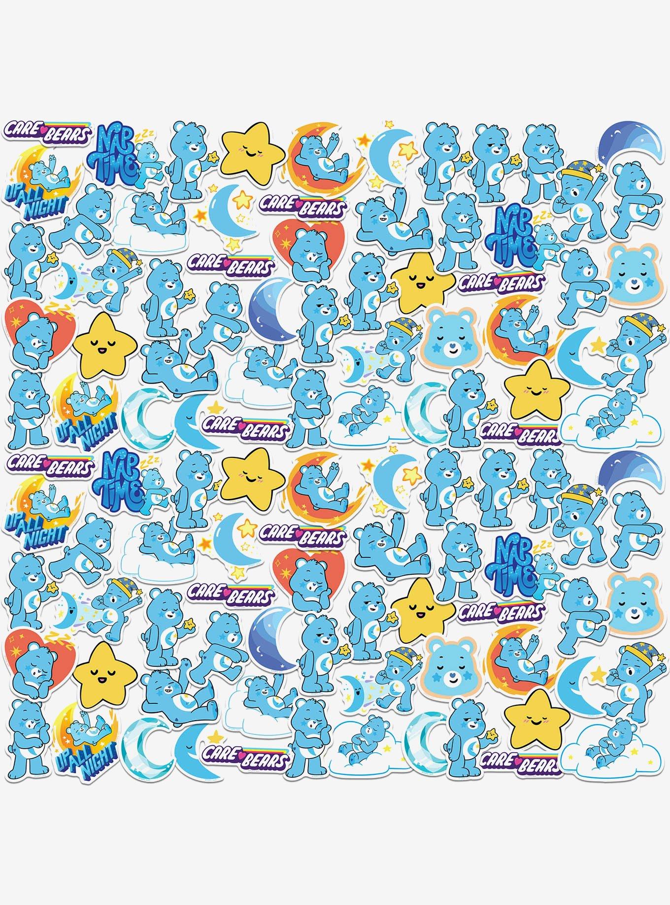 Care Bears Bedtime Bear Collection Miscellaneous 100ct Sticker Pack