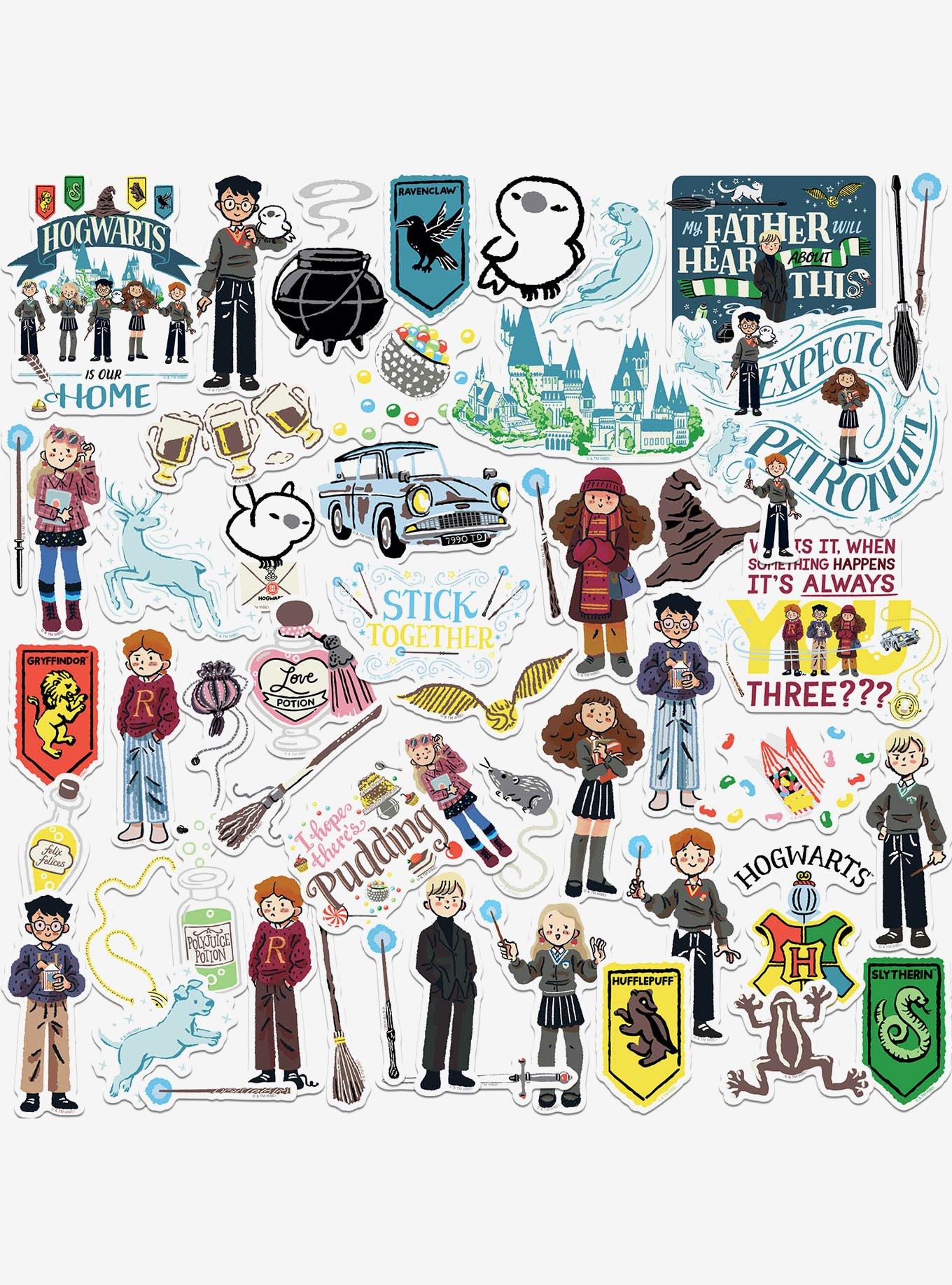 Harry Potter and The Deathly Hallows Part 2 Stick Together Collection 50ct Sticker Pack