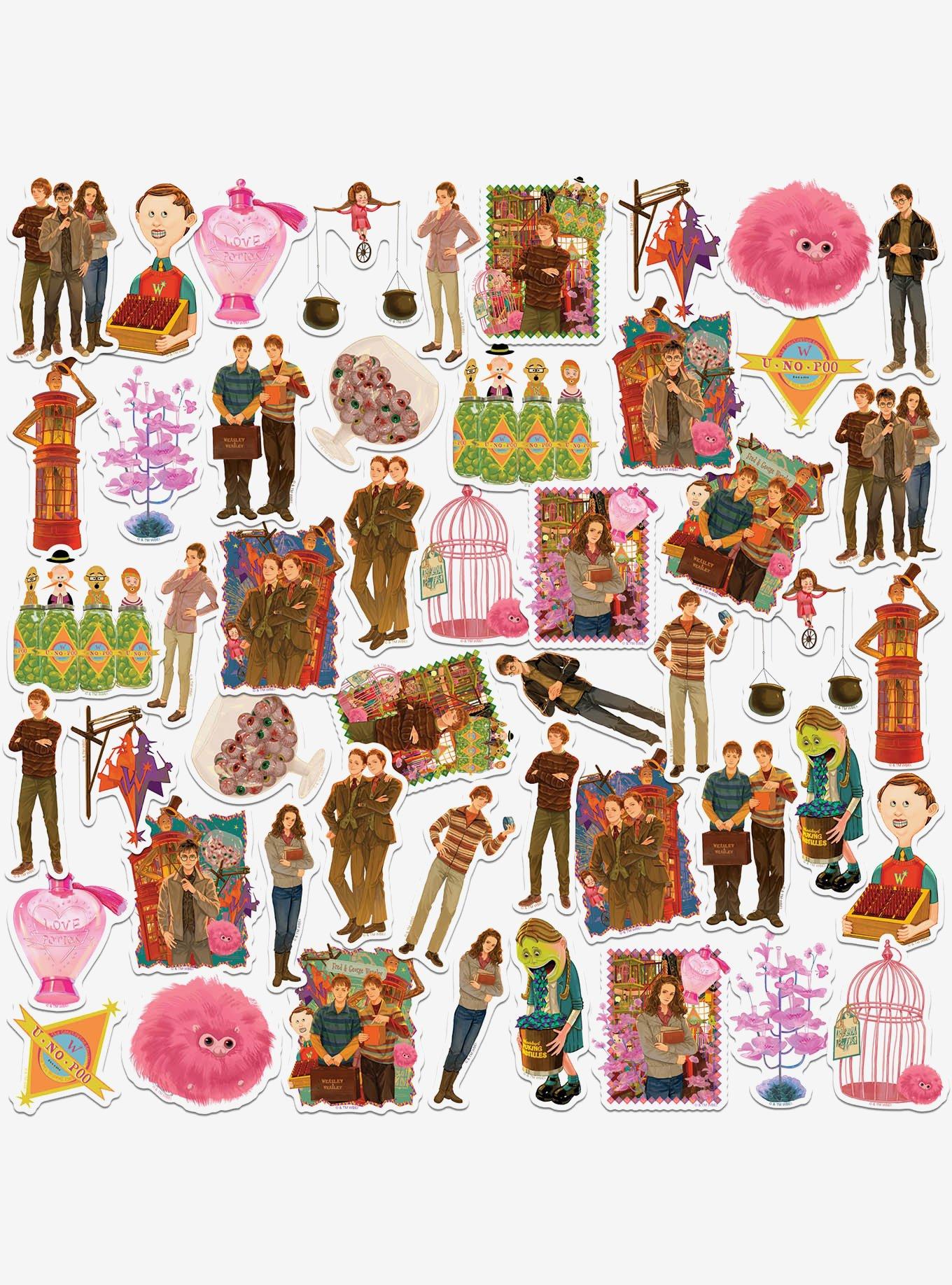 Harry Potter Weasley Wheezes Miscellaneous 50ct Sticker Pack