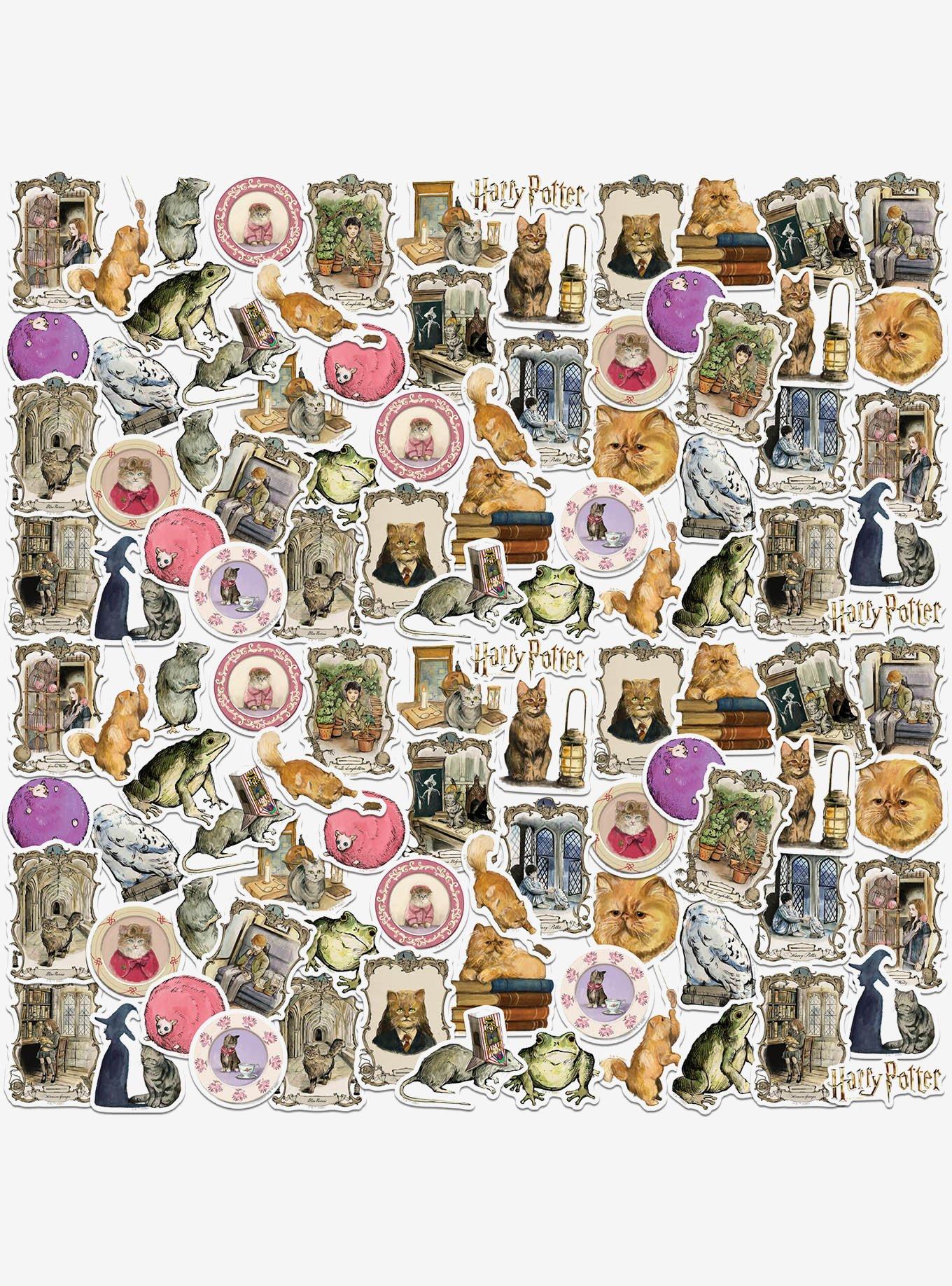 Harry Potter Magical Creatures Miscellaneous 100ct Sticker Pack