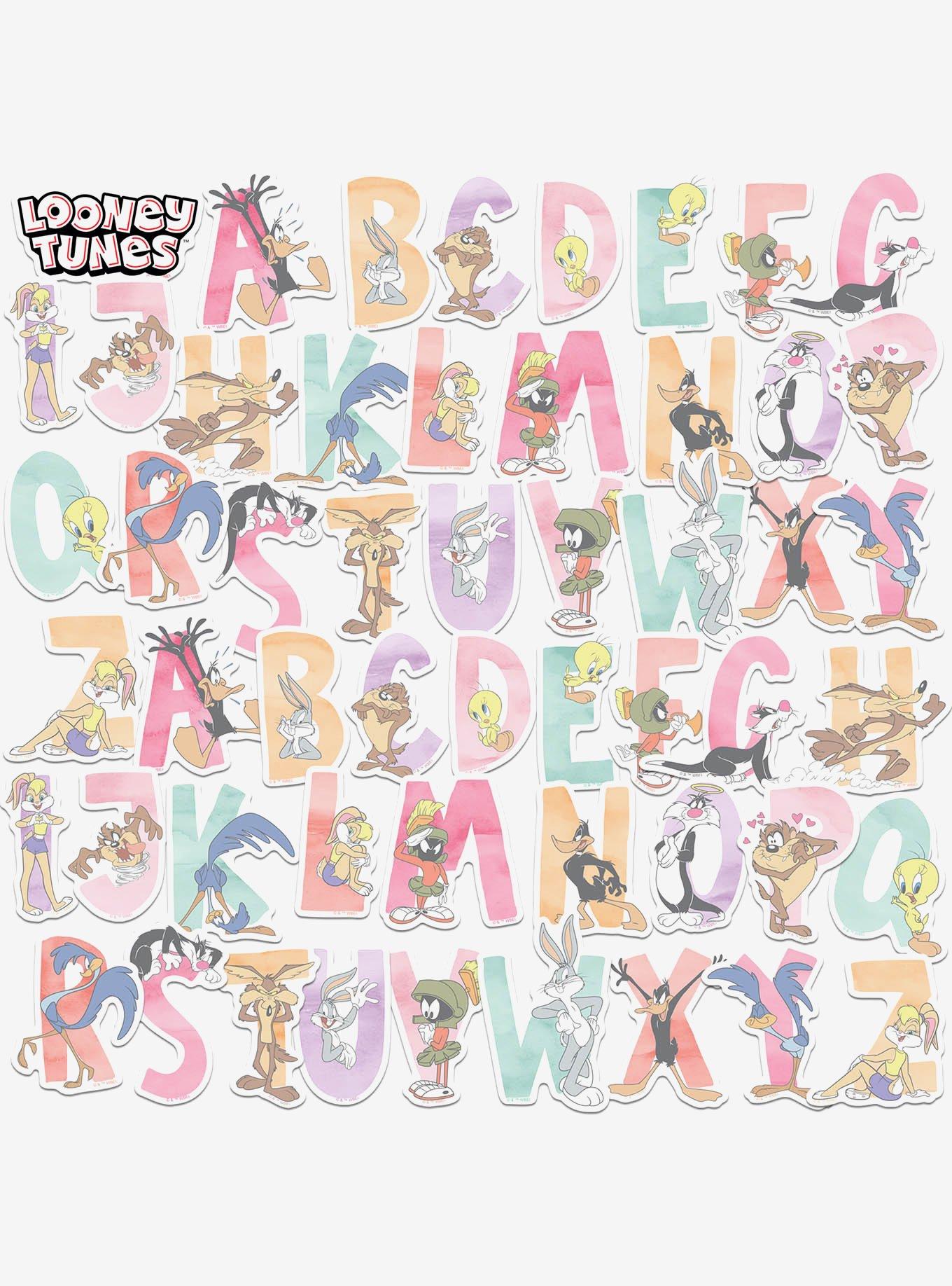 Looney Tunes ABCs Miscellaneous 50ct Sticker Pack