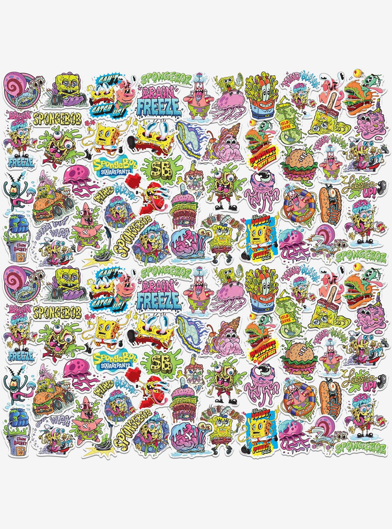 SpongeBob Kristyans Collection Miscellaneous 100ct Sticker Pack