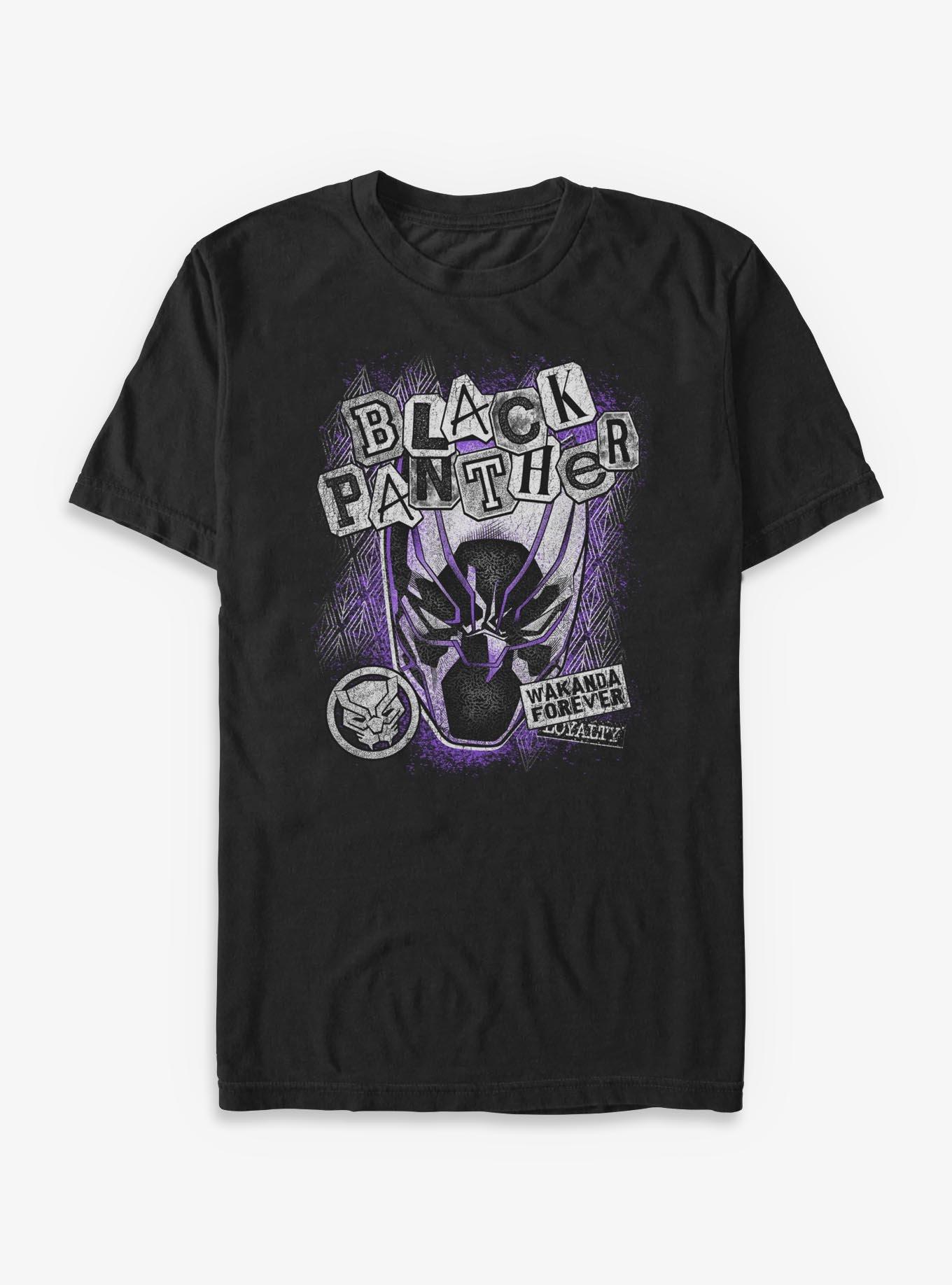 Marvel Avengers: Doomsday Black Panther Mask Big & Tall T-Shirt