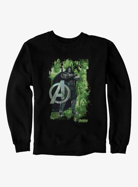 Marvel Avengers: Doomsday Doom Before All Green Group Shot Sweatshirt ...