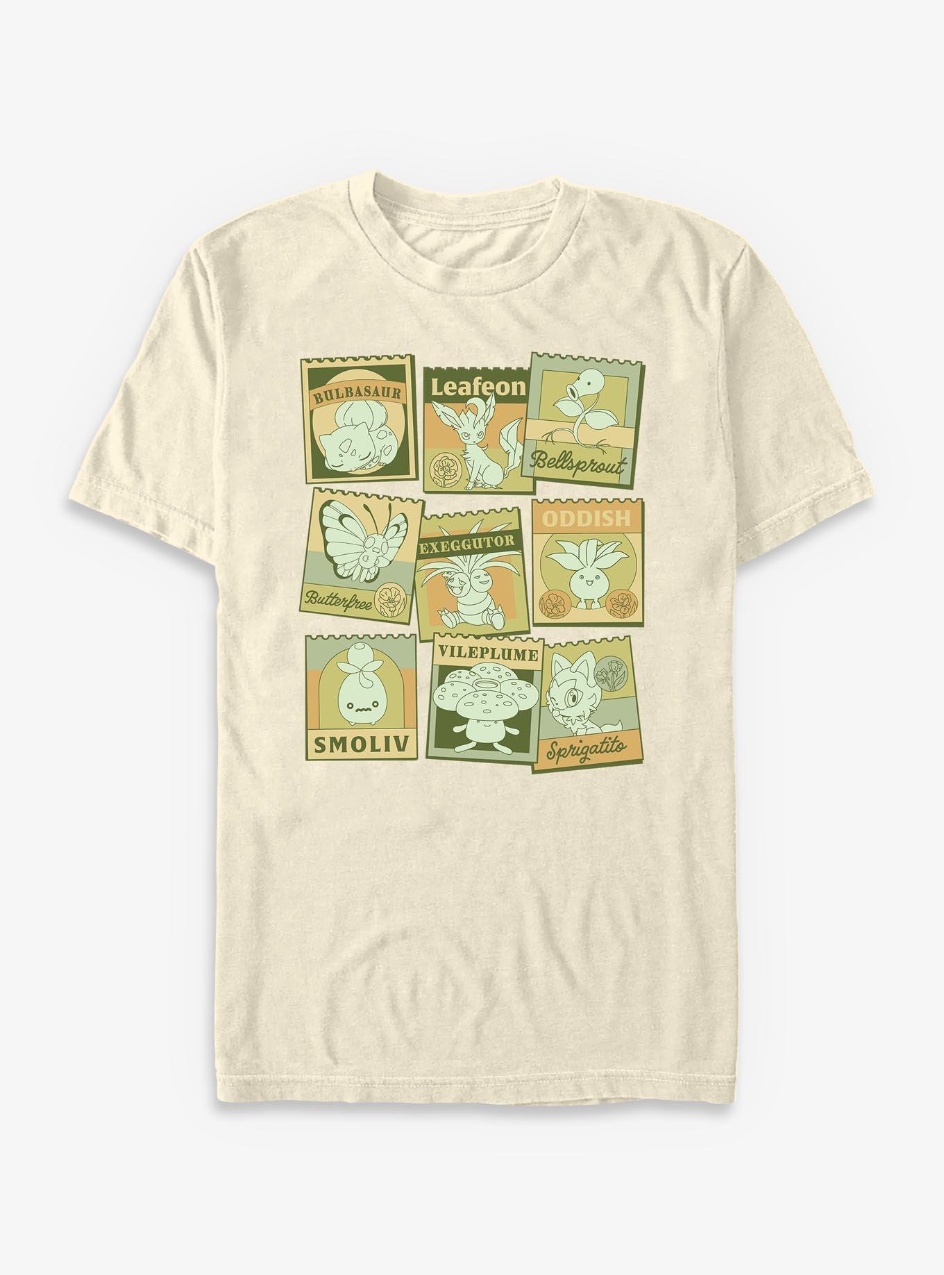 Pokemon Plant Pokemon Seed Packets T-Shirt Hot Topic Exclusive