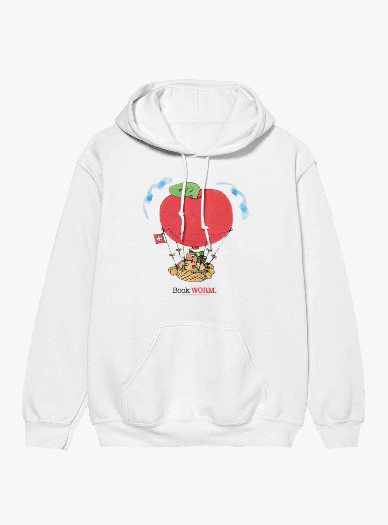 Richard Scarry Book Worm Big Apple Hot Air Balloon Hoodie - WHITE ...