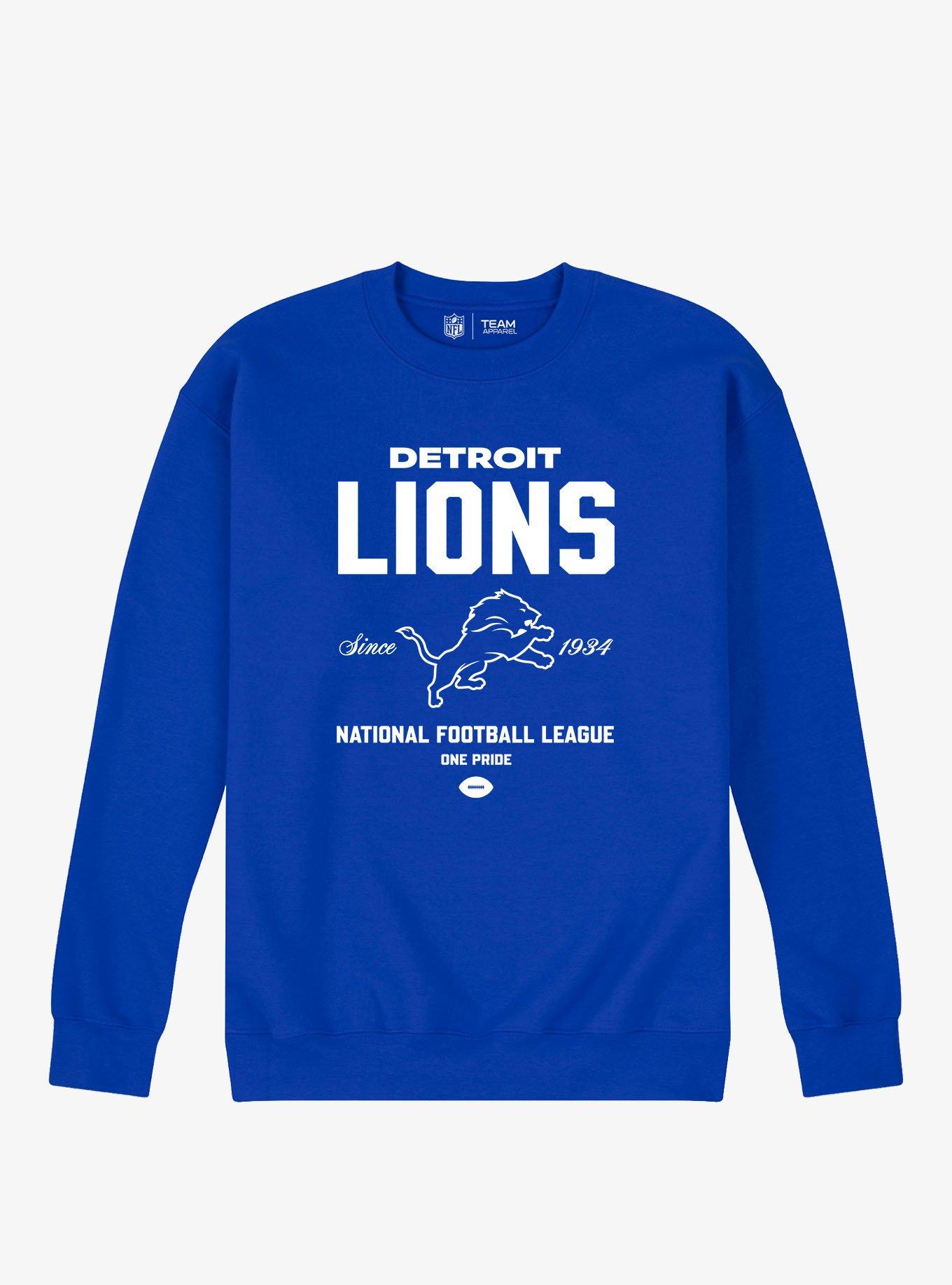 NFL Detroit Lions Bold League Sweatshirt