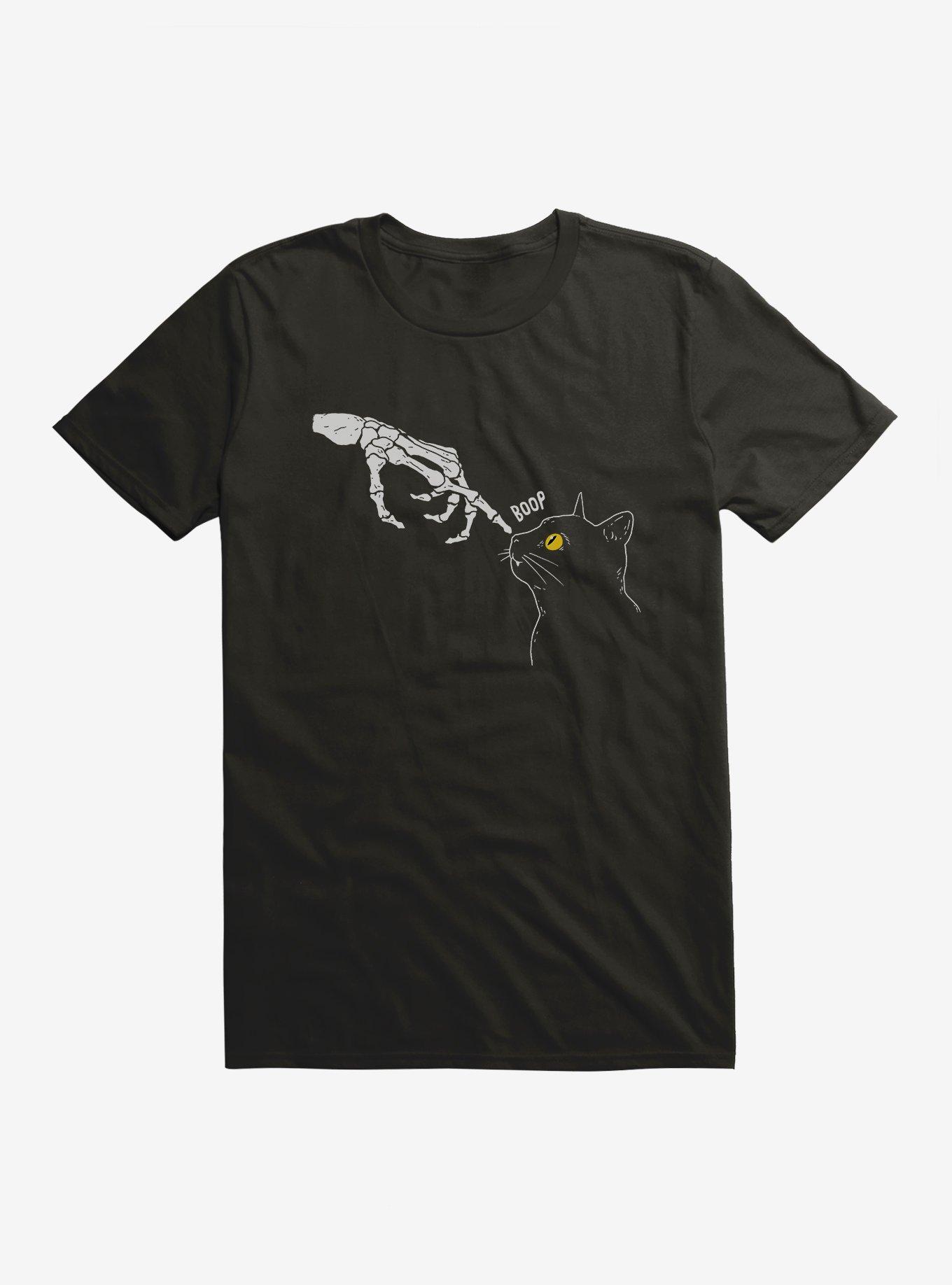 Spooky Boop Cat Nose T-Shirt