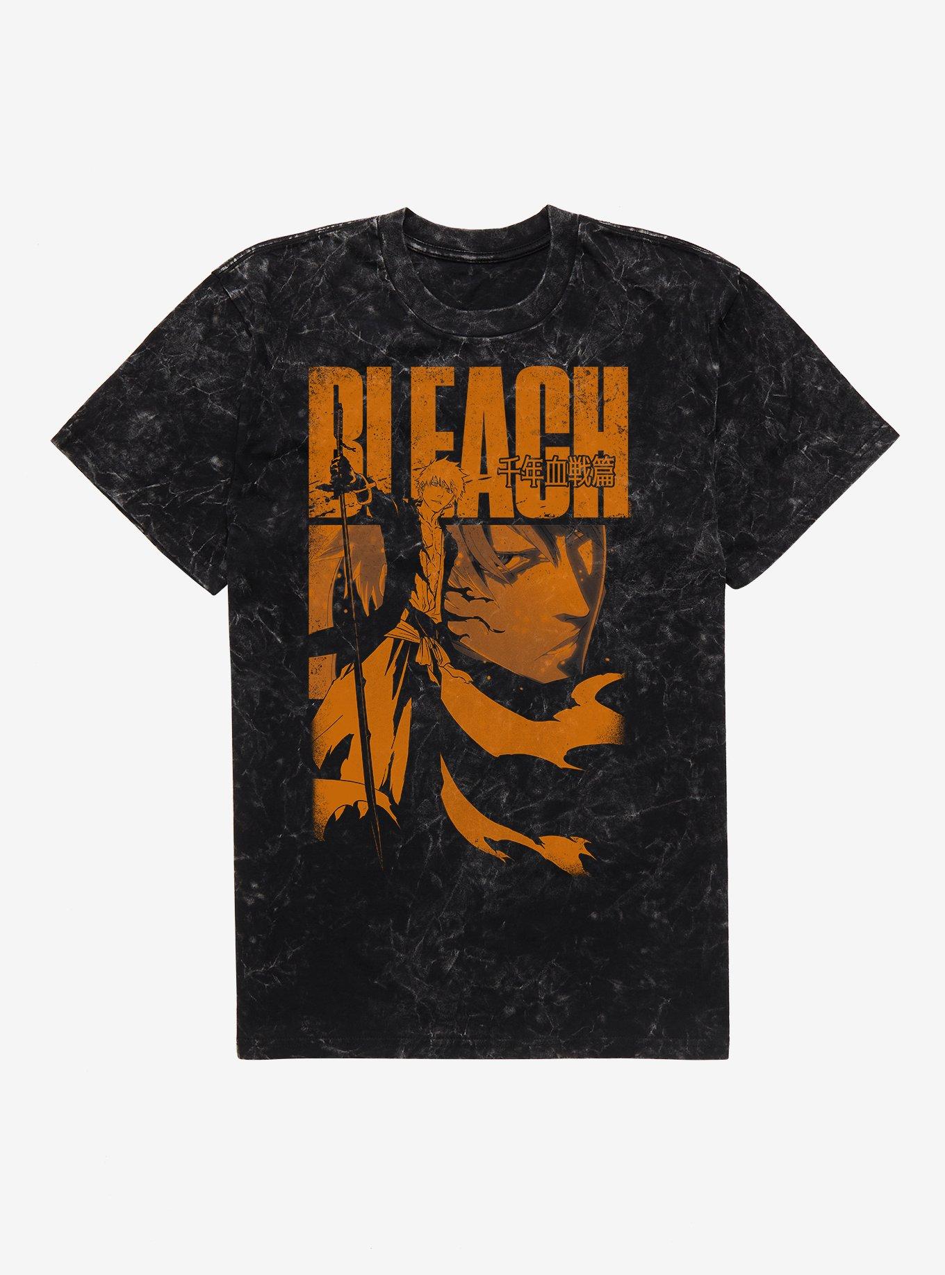 Bleach: Thousand-Year Blood War Tonal Poster Mineral Wash T-Shirt Hot ...
