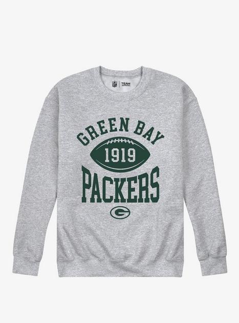 NFL Packers Pro Block Football Sweatshirt - GREY | BoxLunch