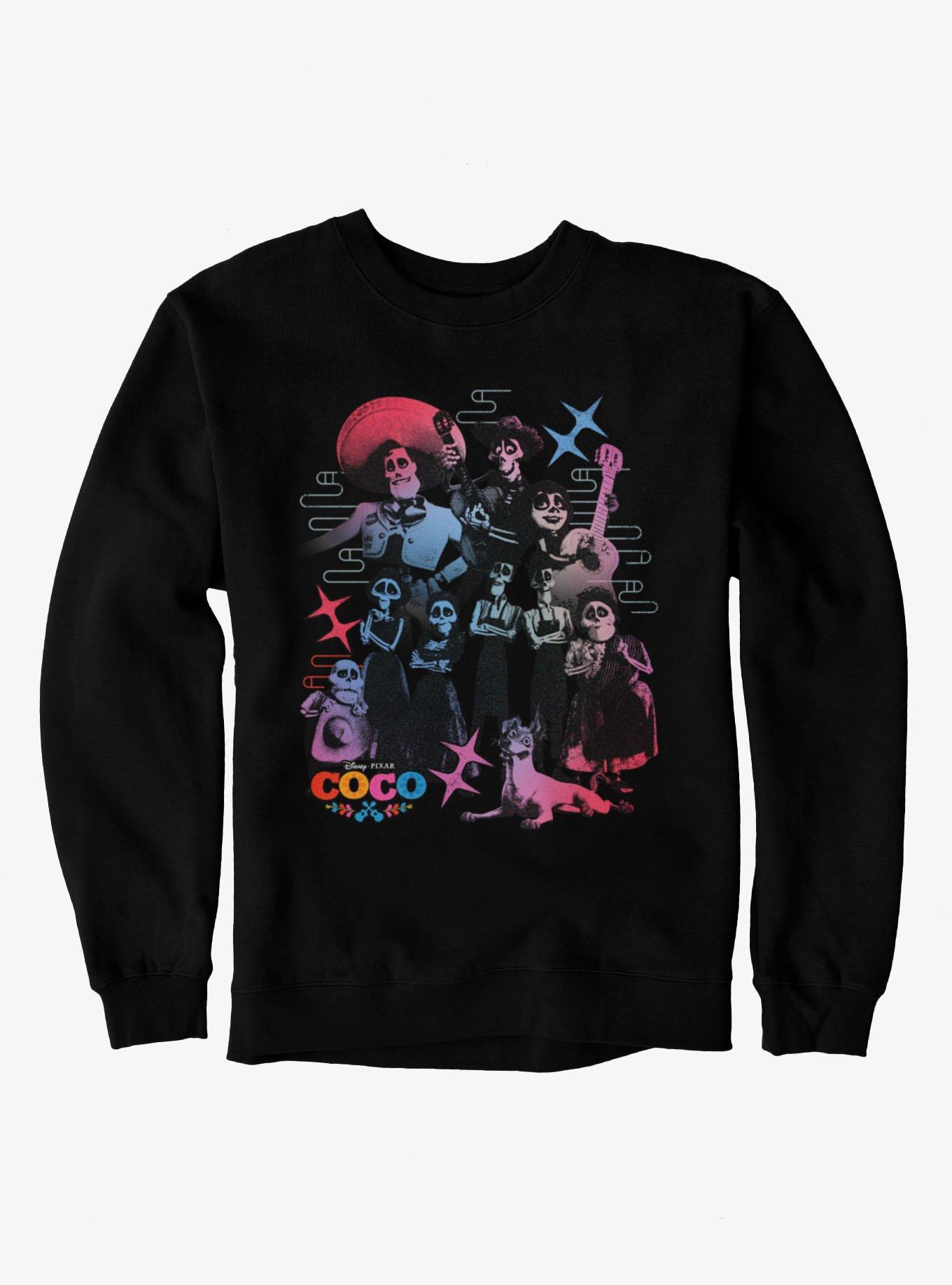 Disney Pixar Coco Family Characters Sweatshirt, , hi-res view 1