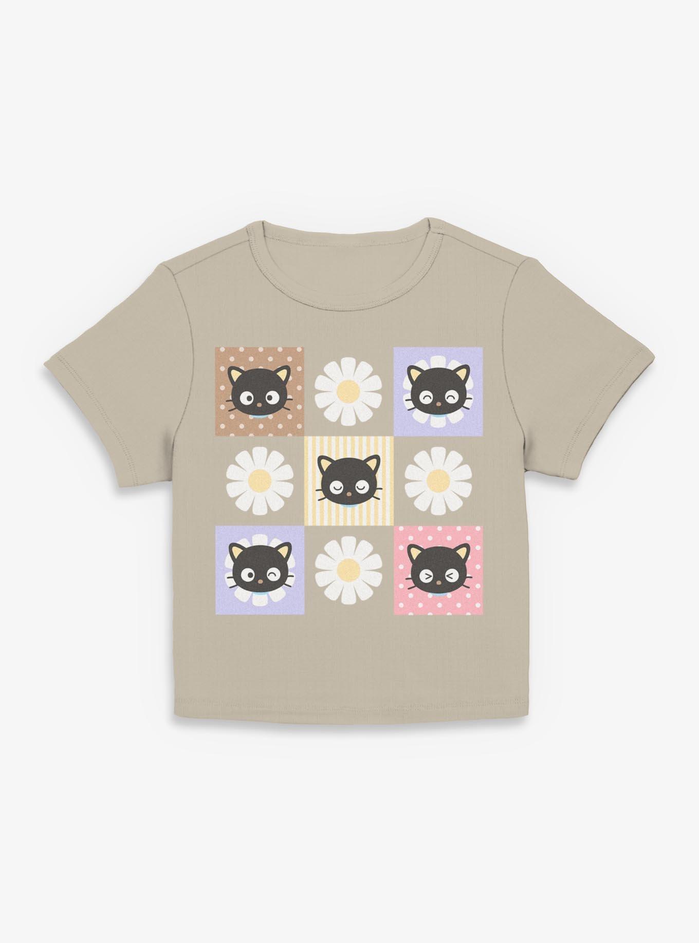 Sanrio Hello Kitty Chococat Heads Grid Girls Baby T-Shirt, PLAZTAUPE, hi-res view 1