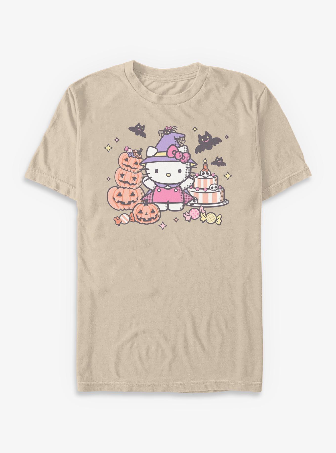 Sanrio Hello Kitty Girly Witch T-Shirt, SAND, hi-res view 1