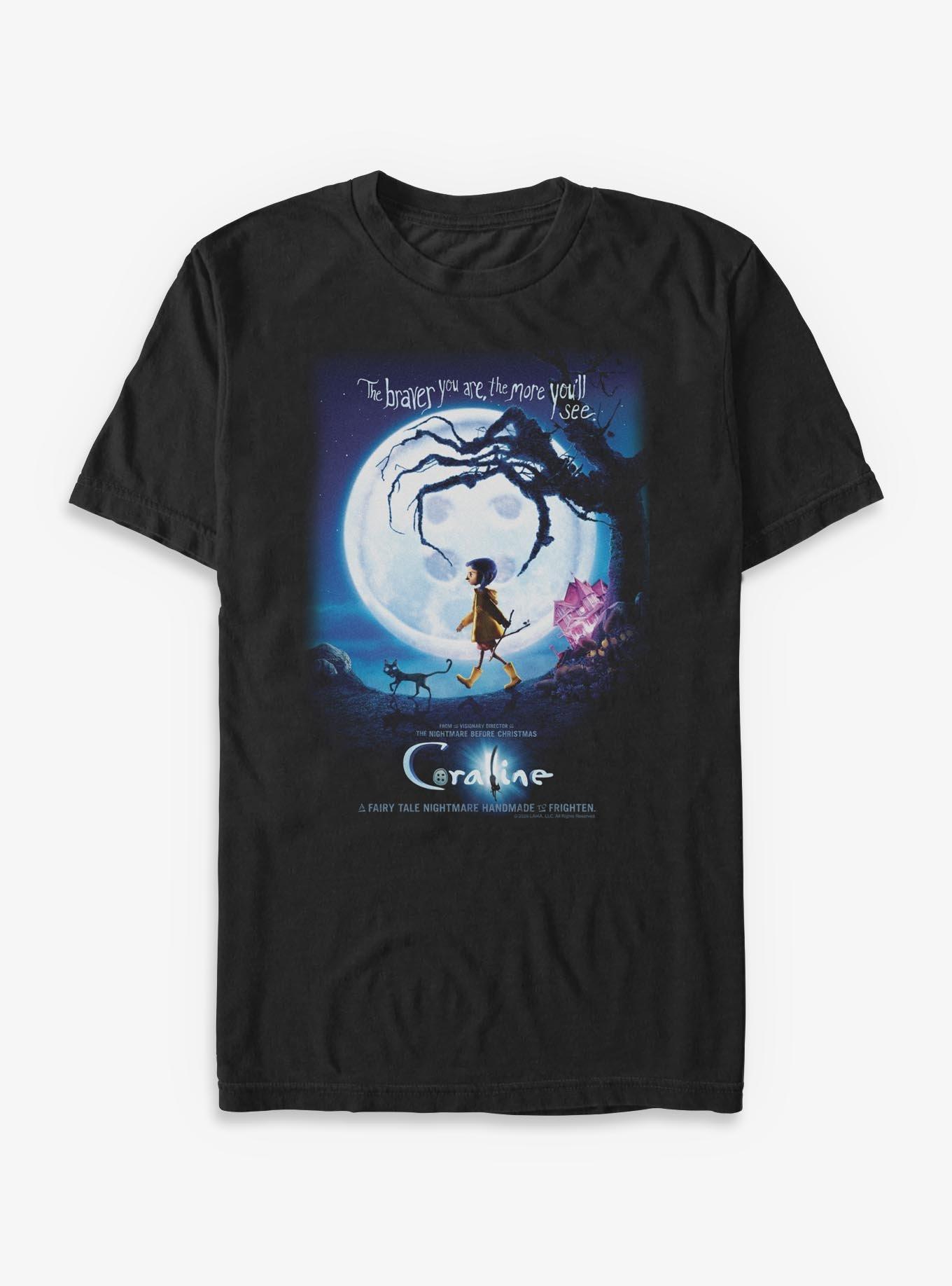 Coraline Braver You Are T-Shirt, BLACK, hi-res view 1
