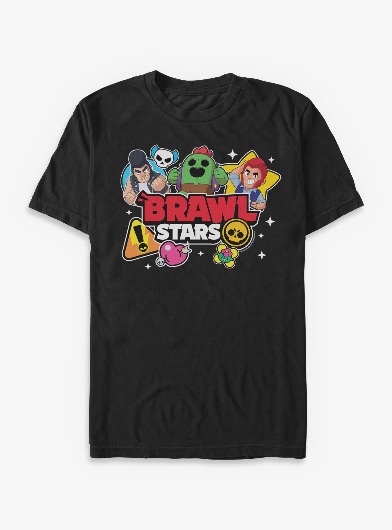 Brawl Stars Bawlin' Boys T-Shirt, BLACK, hi-res view 1