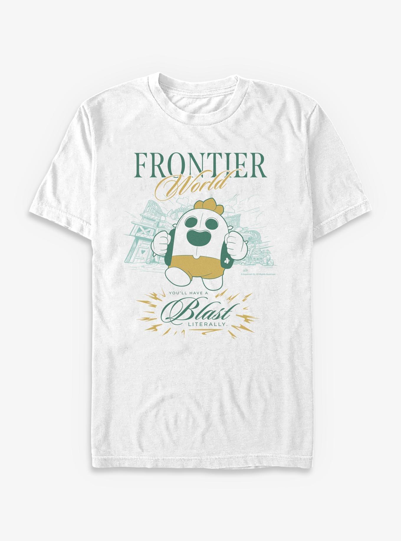 Brawl Stars Frontier World T-Shirt, WHITE, hi-res view 1