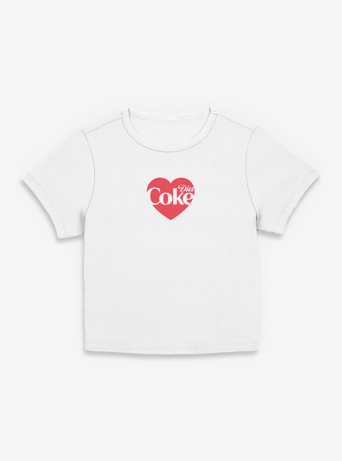 Coca-Cola Diet Coke Heart Girls Baby T-Shirt, EGRET, hi-res view 1