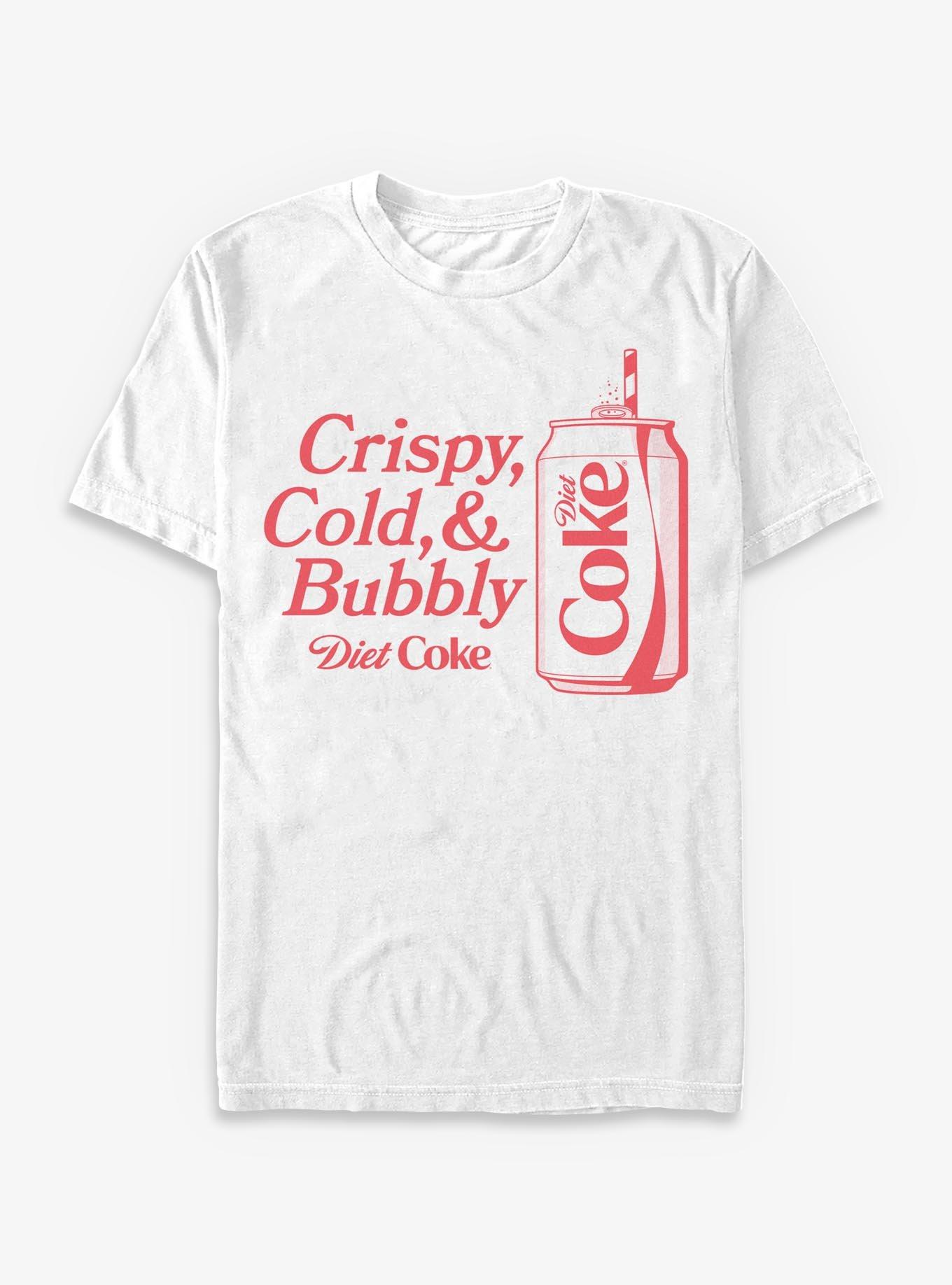 Coca-Cola Crispy Cold Bubbly Diet T-Shirt, WHITE, hi-res view 1