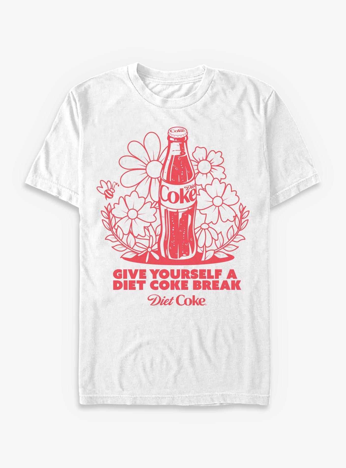 Coca-Cola Give Yourself Diet Coke Break T-Shirt, WHITE, hi-res view 1