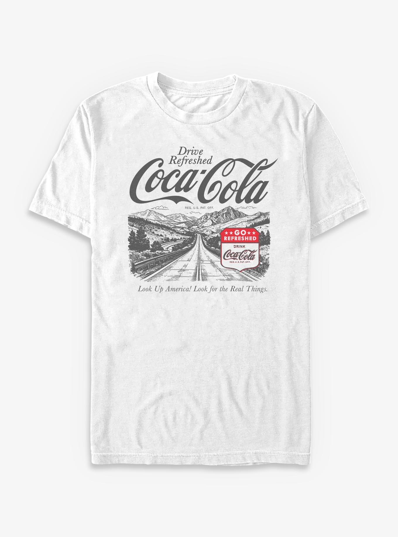 Coca-Cola Drive Refreshed T-Shirt, WHITE, hi-res view 1