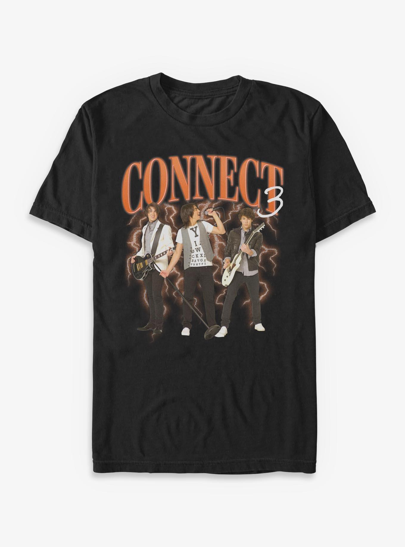 Disney Camp Rock Connect Three Band T-Shirt, BLACK, hi-res view 1