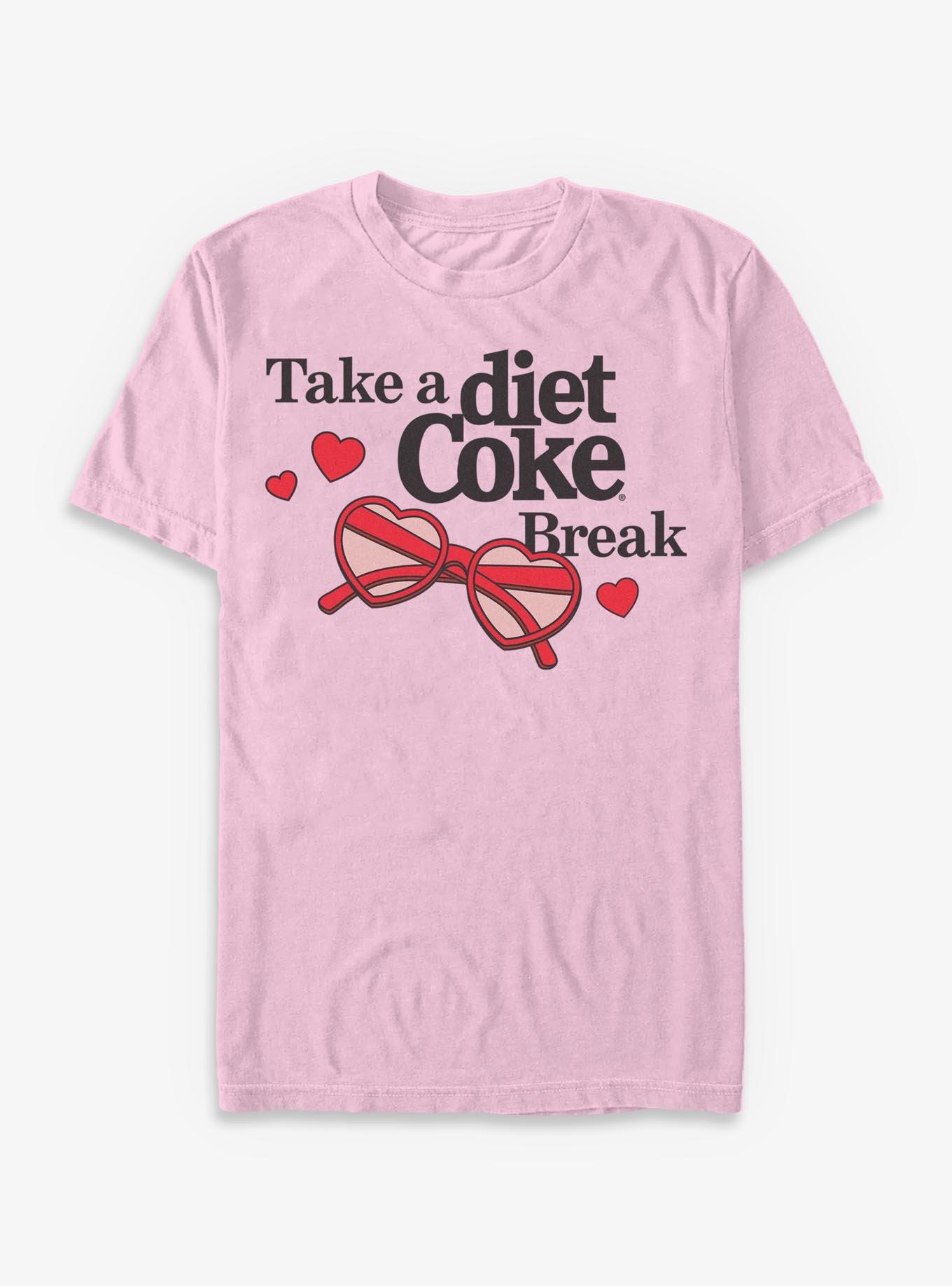 Coca-Cola Diet Coke Break Garment Dye T-Shirt, BLOSSOM, hi-res view 1