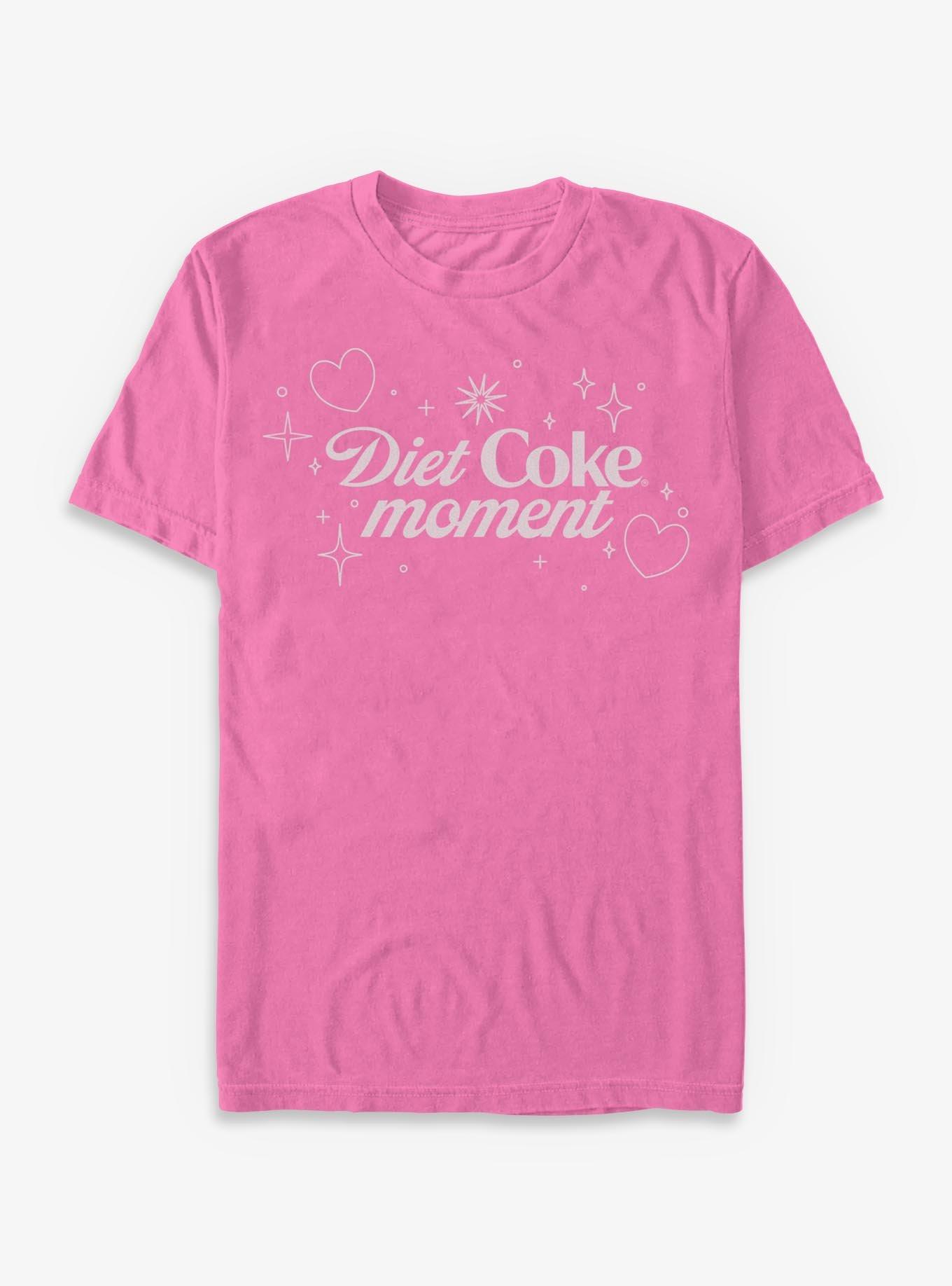 Coca-Cola Diet Coke Moment Garment Dye T-Shirt, NEON PINK, hi-res view 1