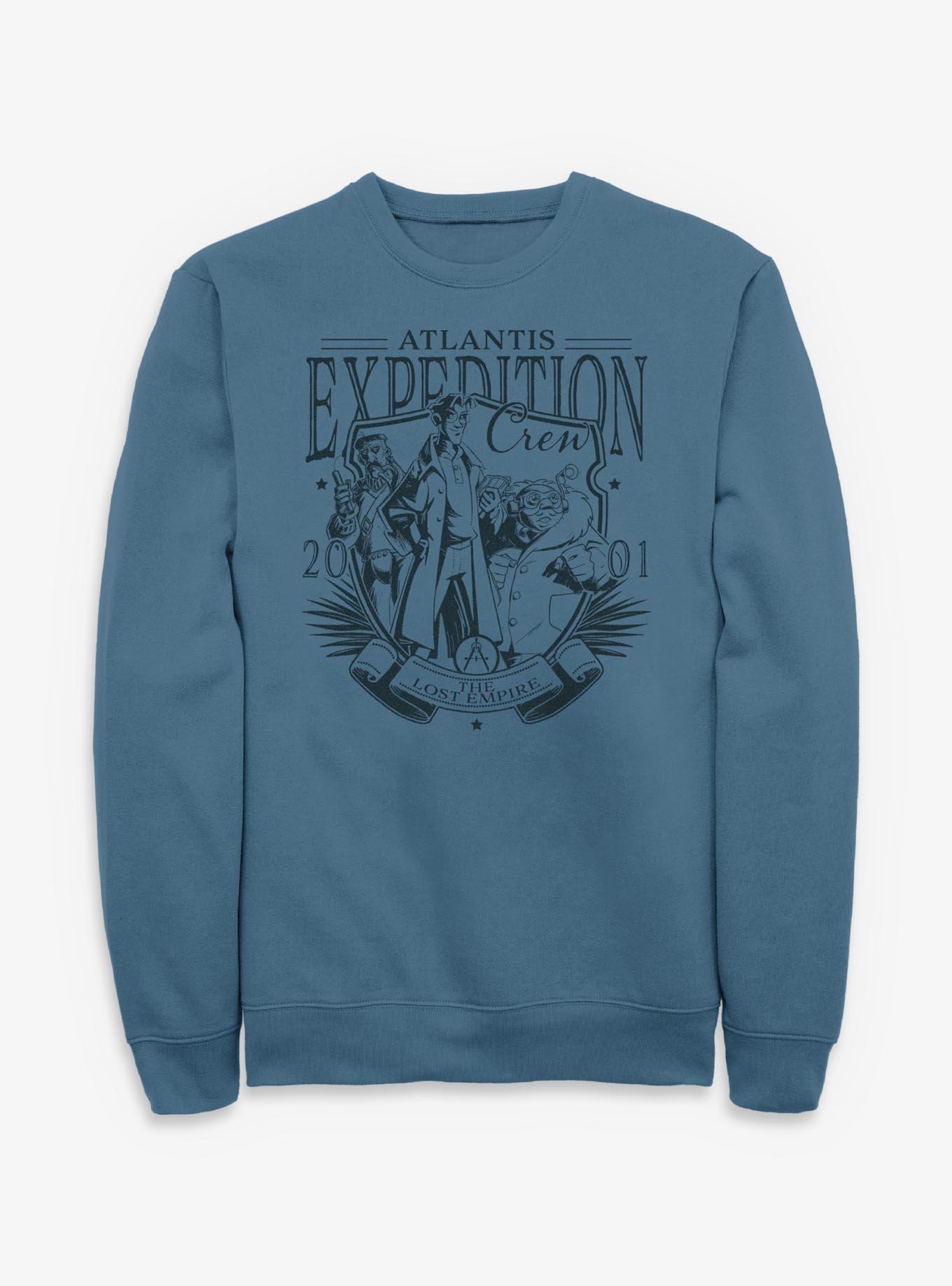 Atlantis: The Lost Empire Club Crew Sweatshirt, INDIGO, hi-res view 1