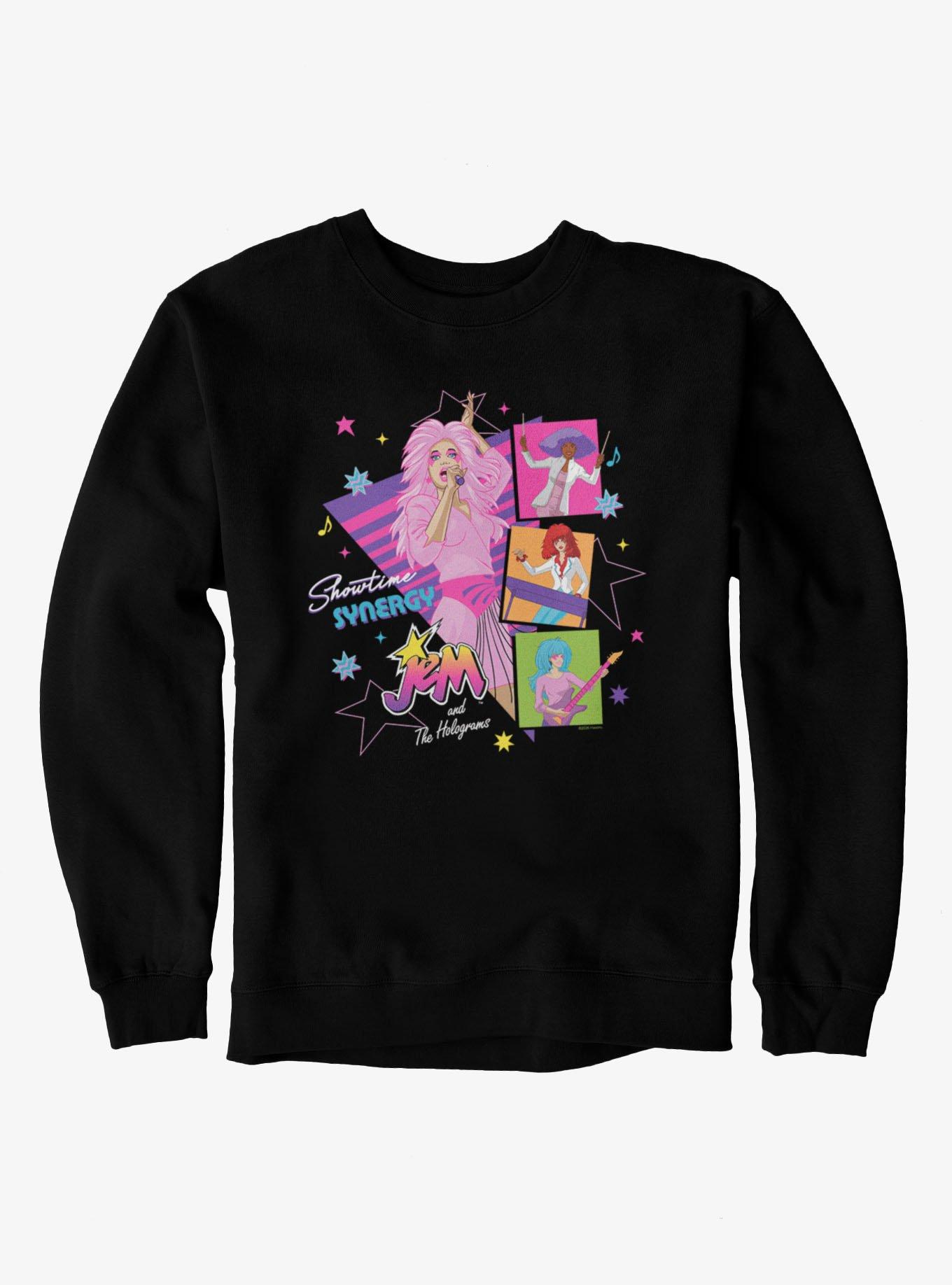 Jem And The Holograms Showtime Synergy Sweatshirt, , hi-res view 1