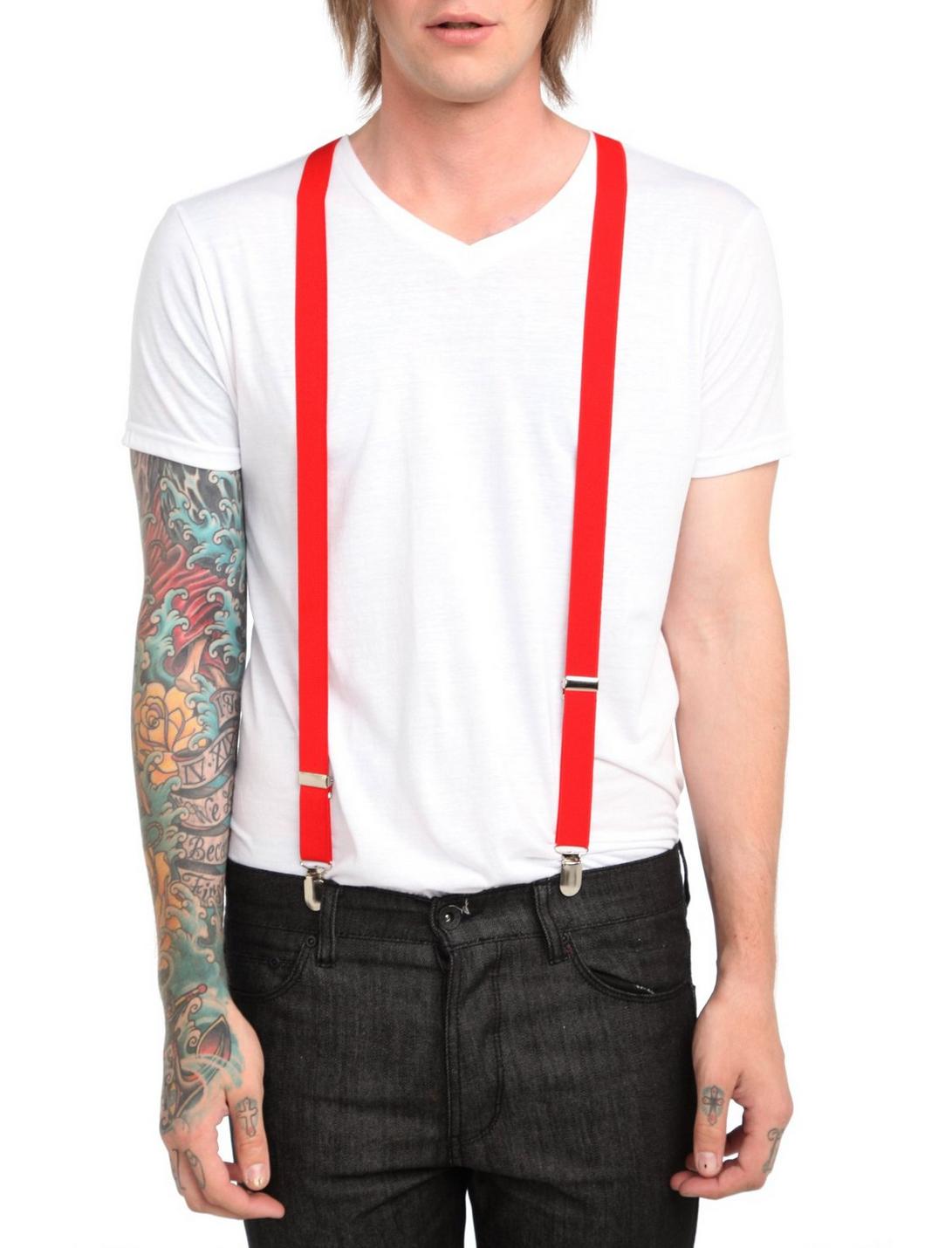 Red Suspenders, , hi-res