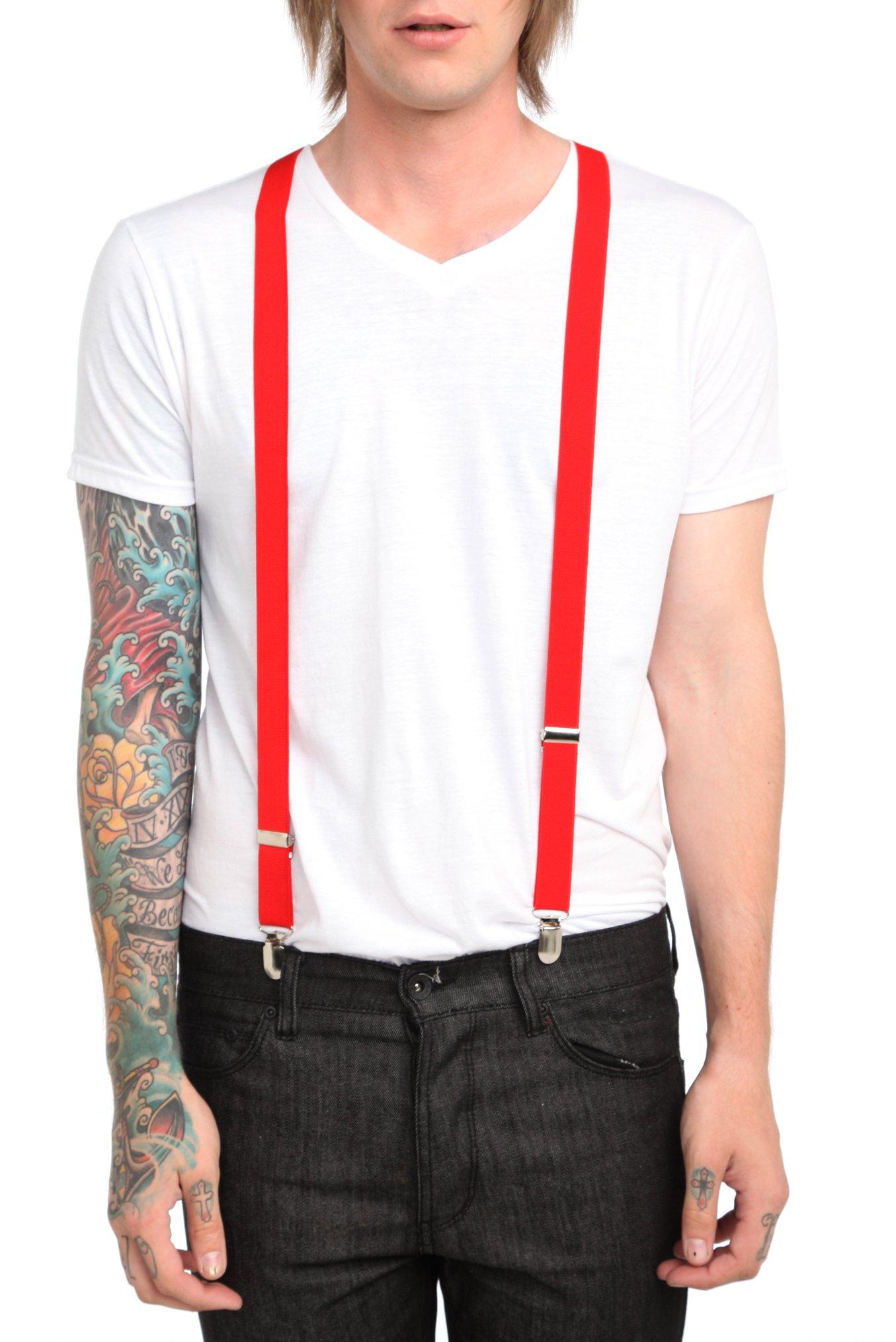 Red Suspenders, , hi-res