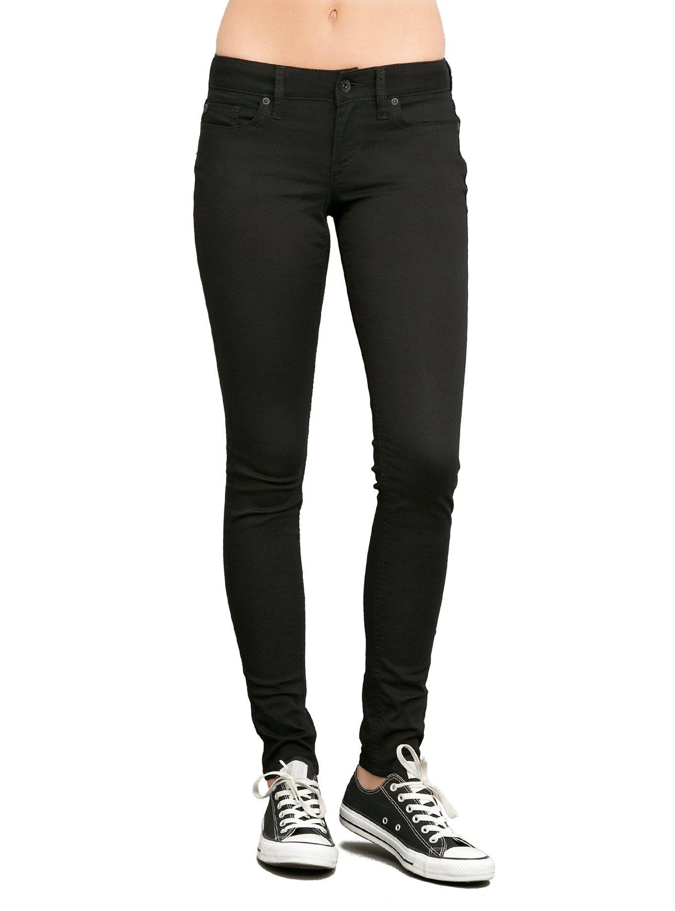 LOVEsick Black Skinny Jeans, BLACK, hi-res