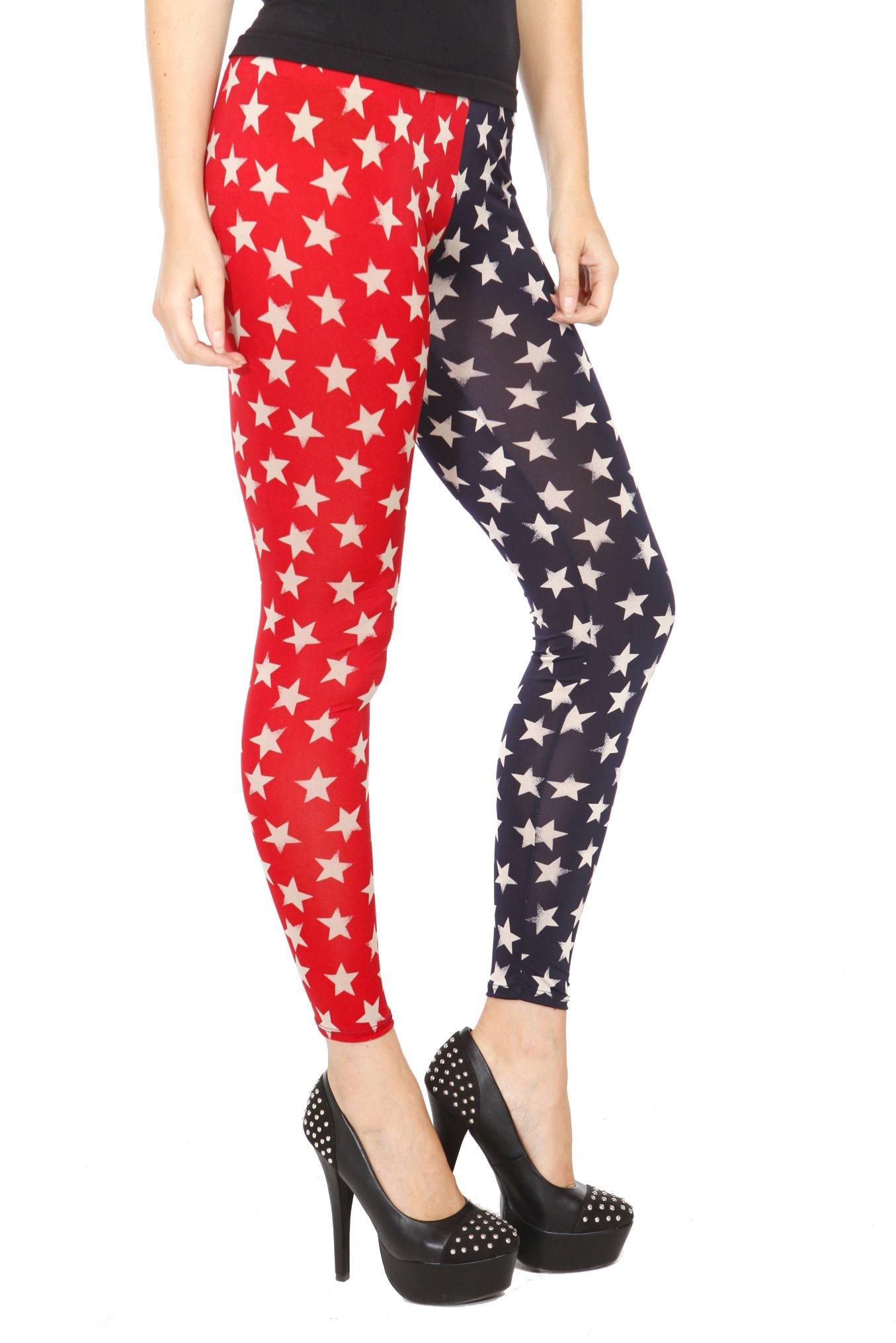 Americana Leggings, BLACK, hi-res