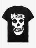 Misfits Fiend Skull T-Shirt, BLACK, hi-res