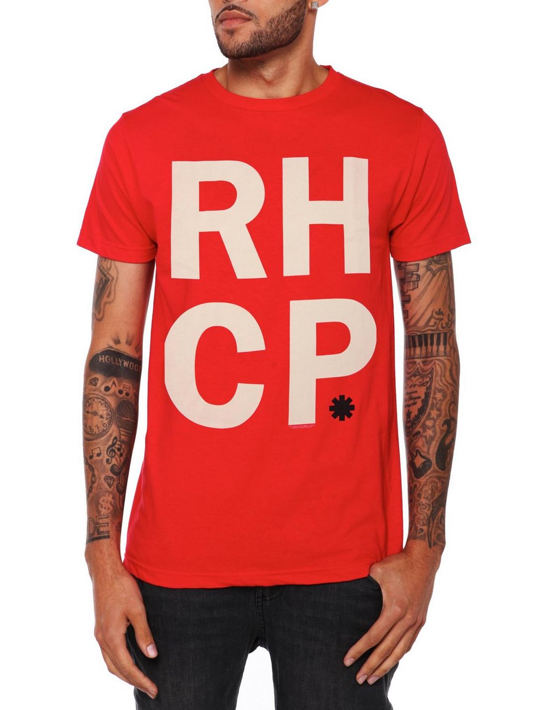 Red Hot Chili Peppers RHCP T-Shirt, BLACK, hi-res