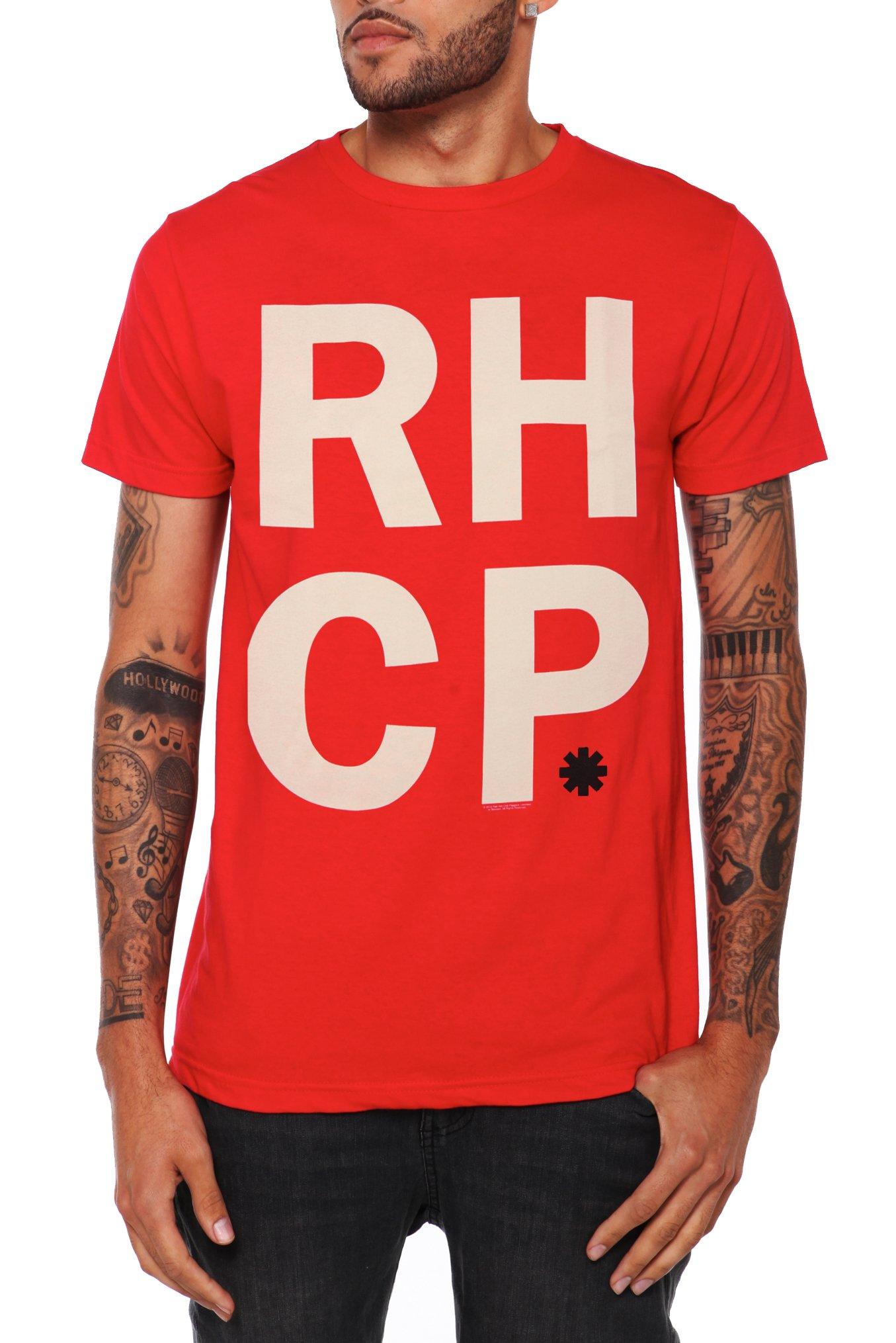 Red Hot Chili Peppers RHCP T-Shirt, BLACK, hi-res