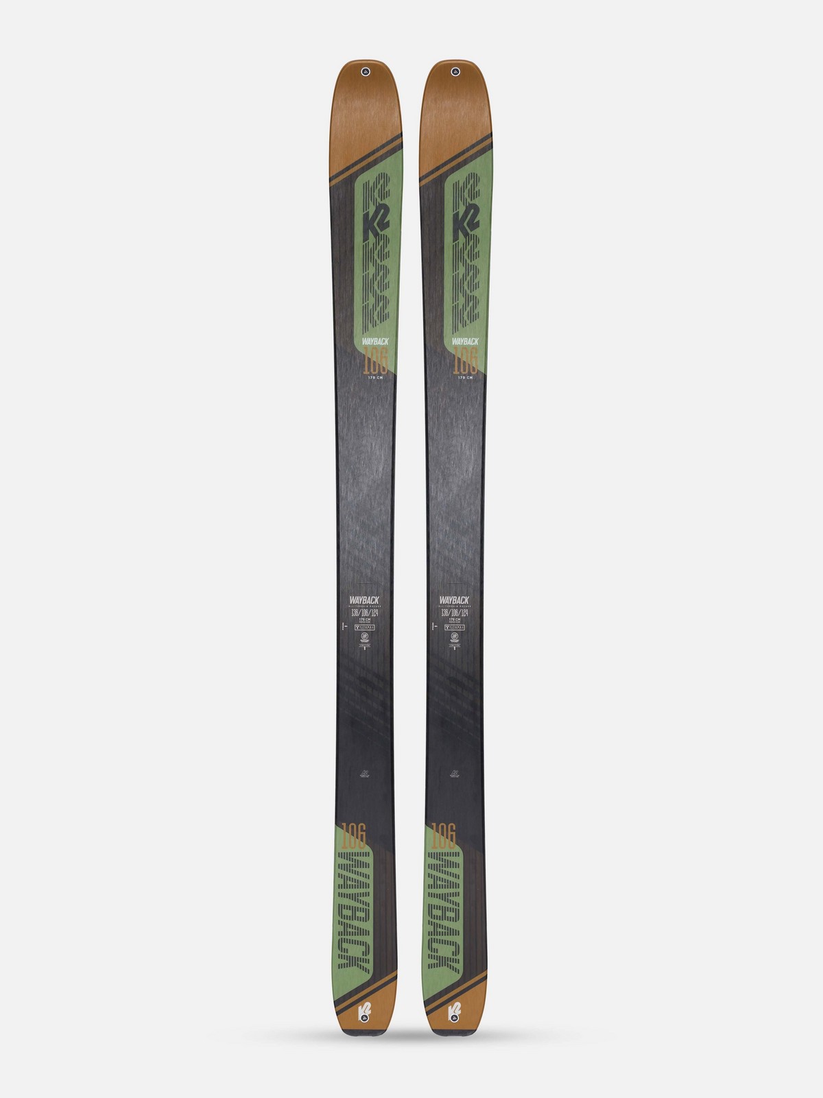 K2 Wayback 106 Men's Skis 2023 | K2 Skis and K2 Snowboarding