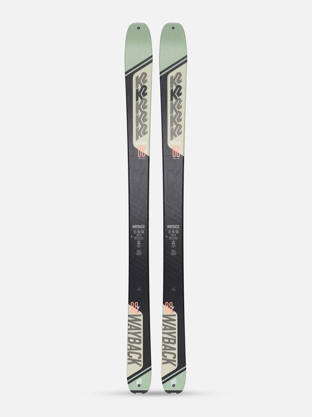 K2 Wayback 88 Women's Skis 2023 | K2 Skis and K2 Snowboarding