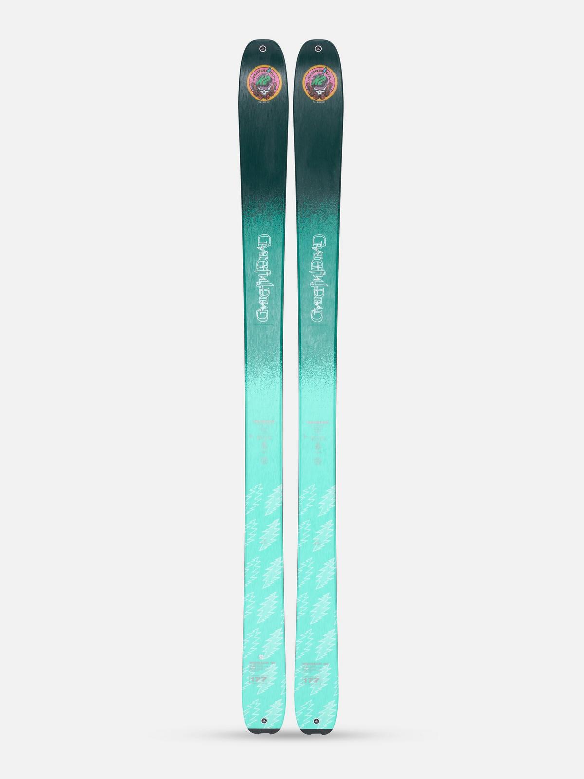 K2 x Grateful Dead SYF Wayback 96 Skis 2023 | K2 Skis and K2 