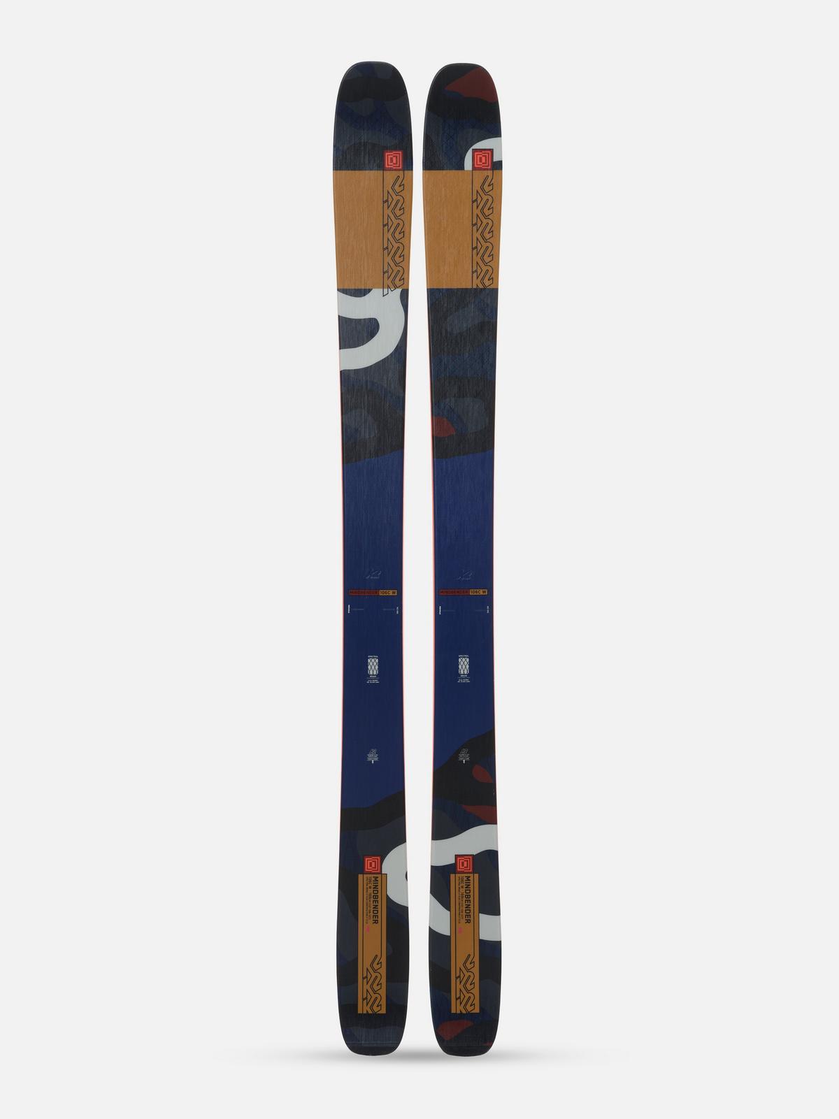 K2 Mindbender 106C Women's Skis 2024 | K2 Skis and K2 Snowboarding