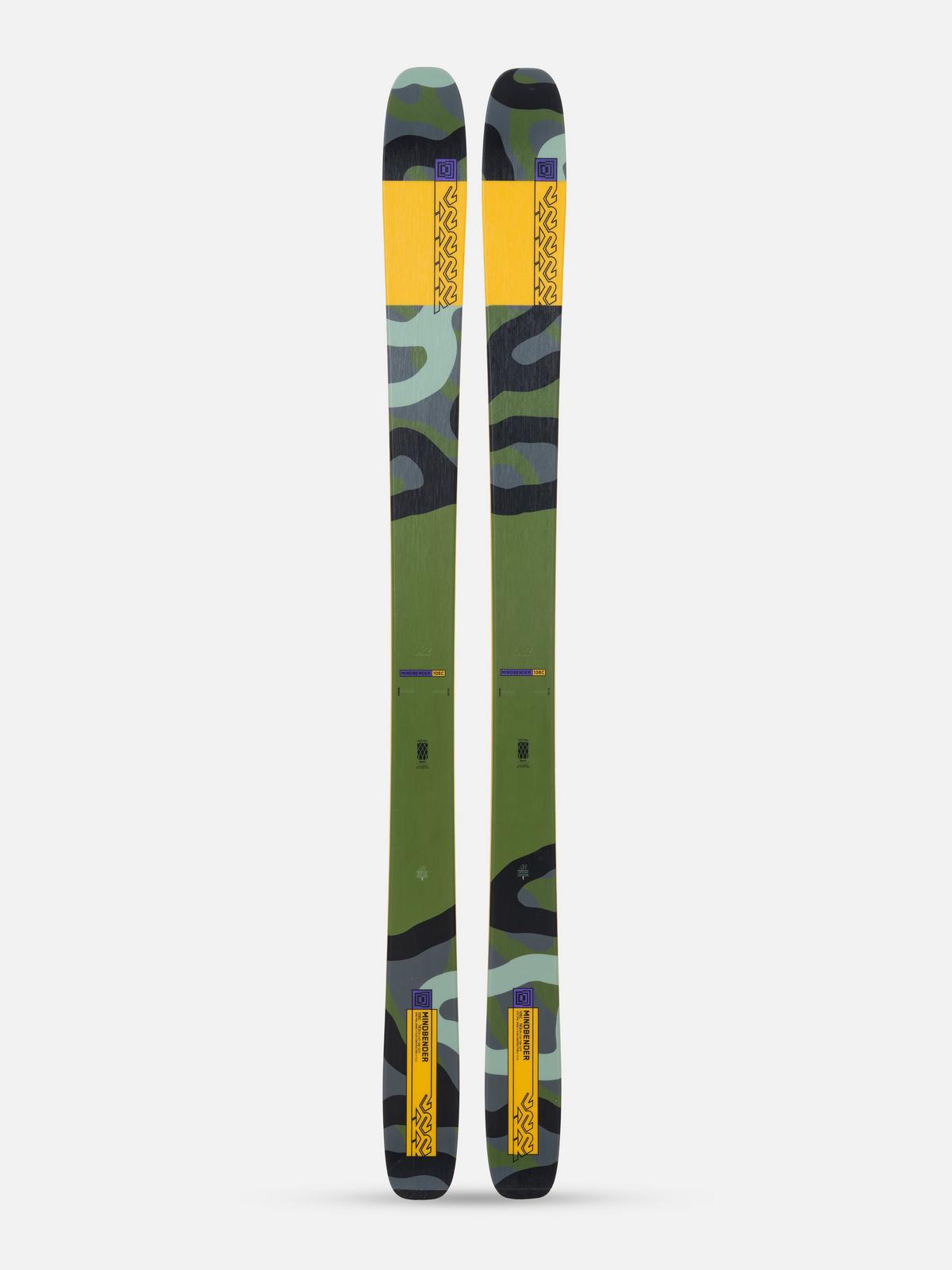 K2 Mindbender 106C Men's Skis 2024 | K2 Skis and K2 Snowboarding