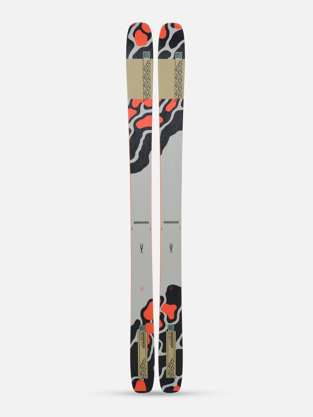 K2 Mindbender 108Ti Men's Skis 2024 | K2 Skis and K2 Snowboarding