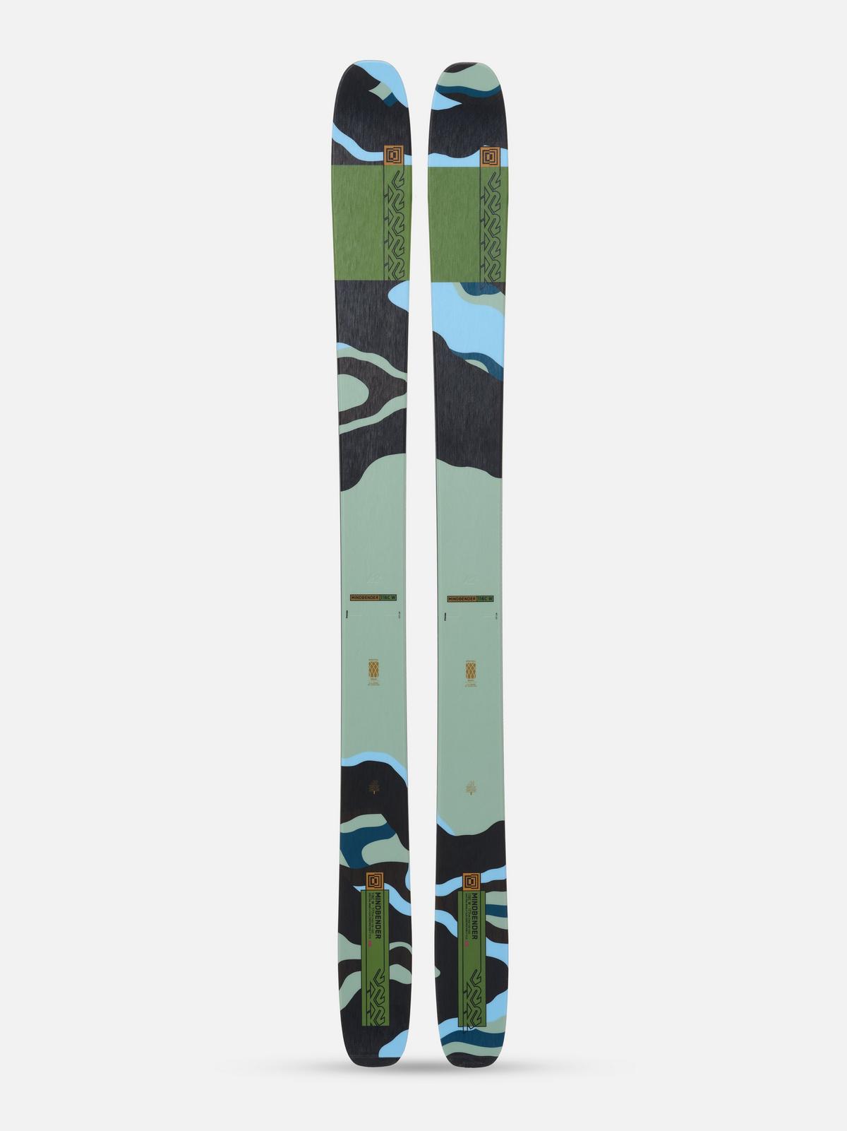 K2 Mindbender 116C Women's Skis 2024 | K2 Skis and K2 Snowboarding