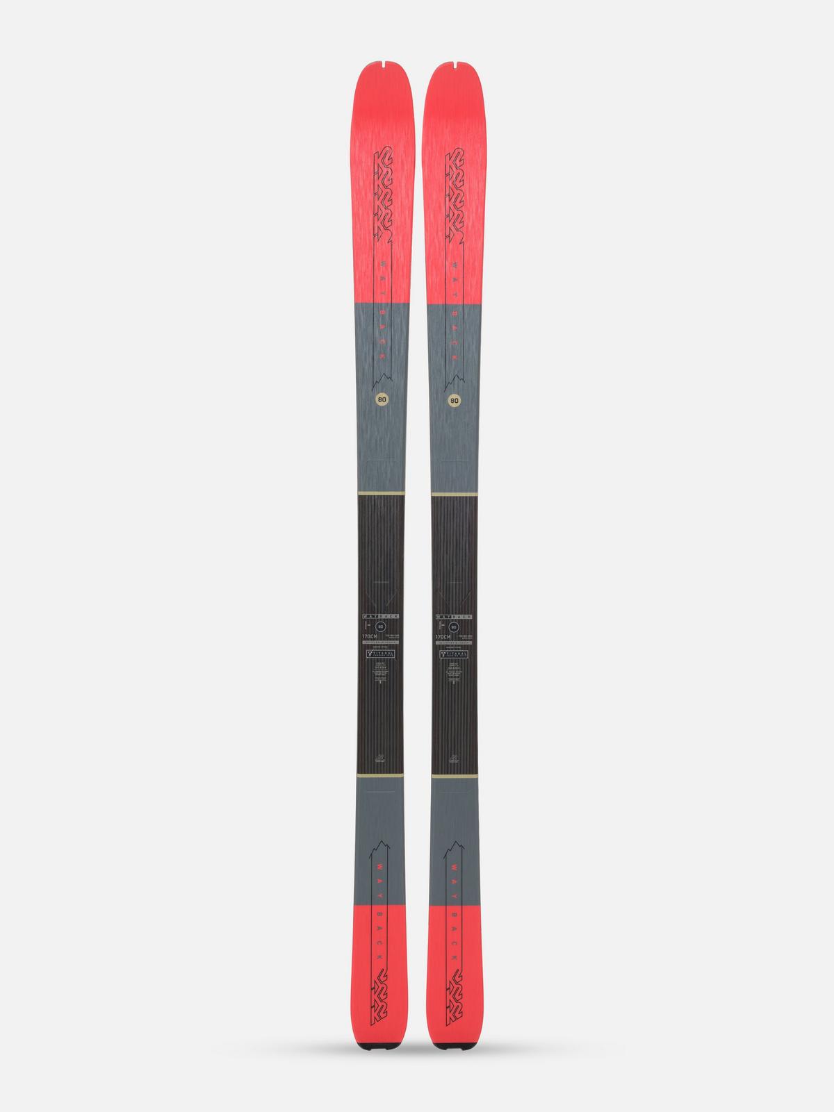 K2 Wayback 80 Men's Skis 2024 | K2 Skis and K2 Snowboarding