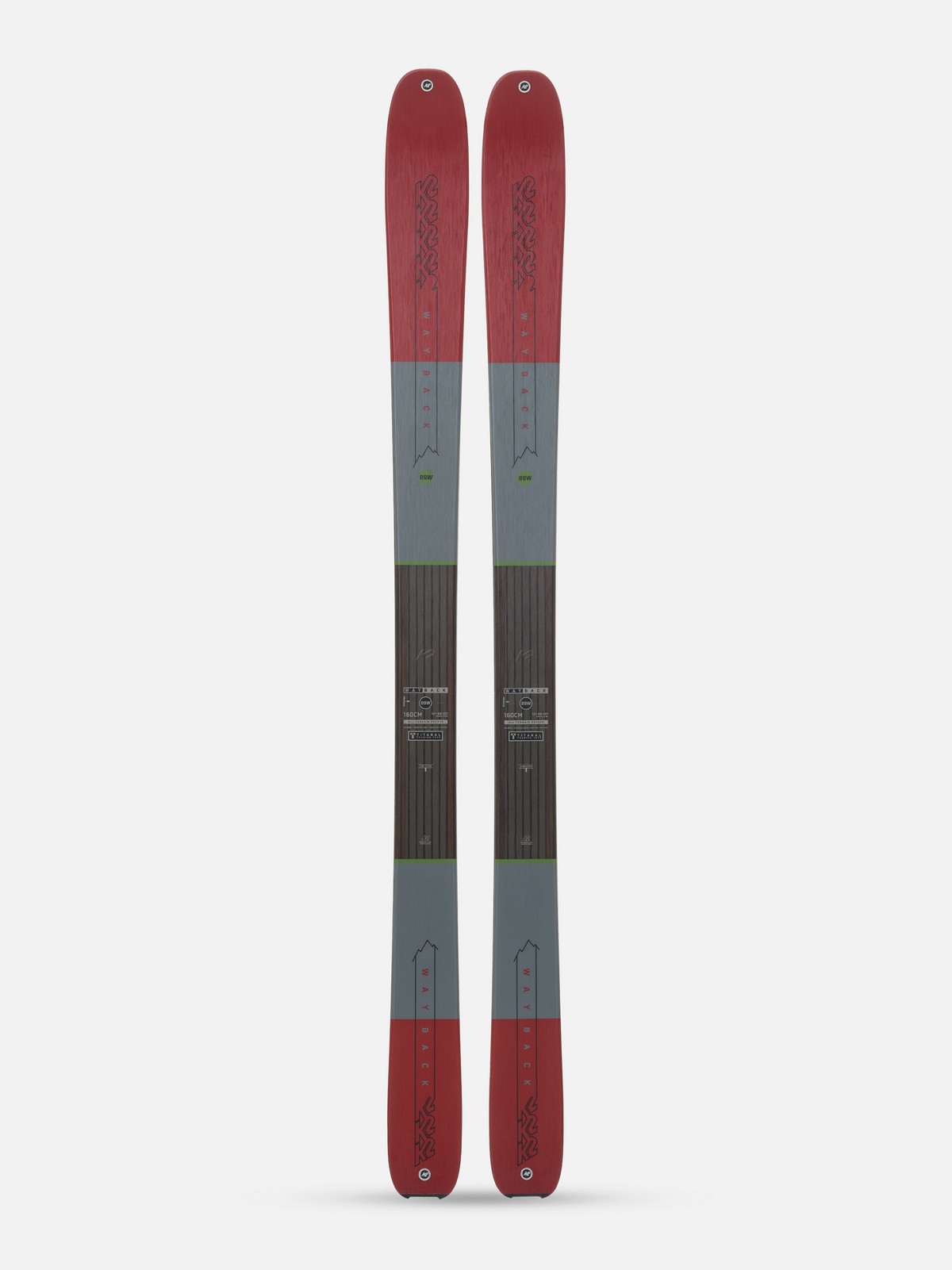 K2 Wayback 89 Women's Skis 2026 | K2 Skis and K2 Snowboarding